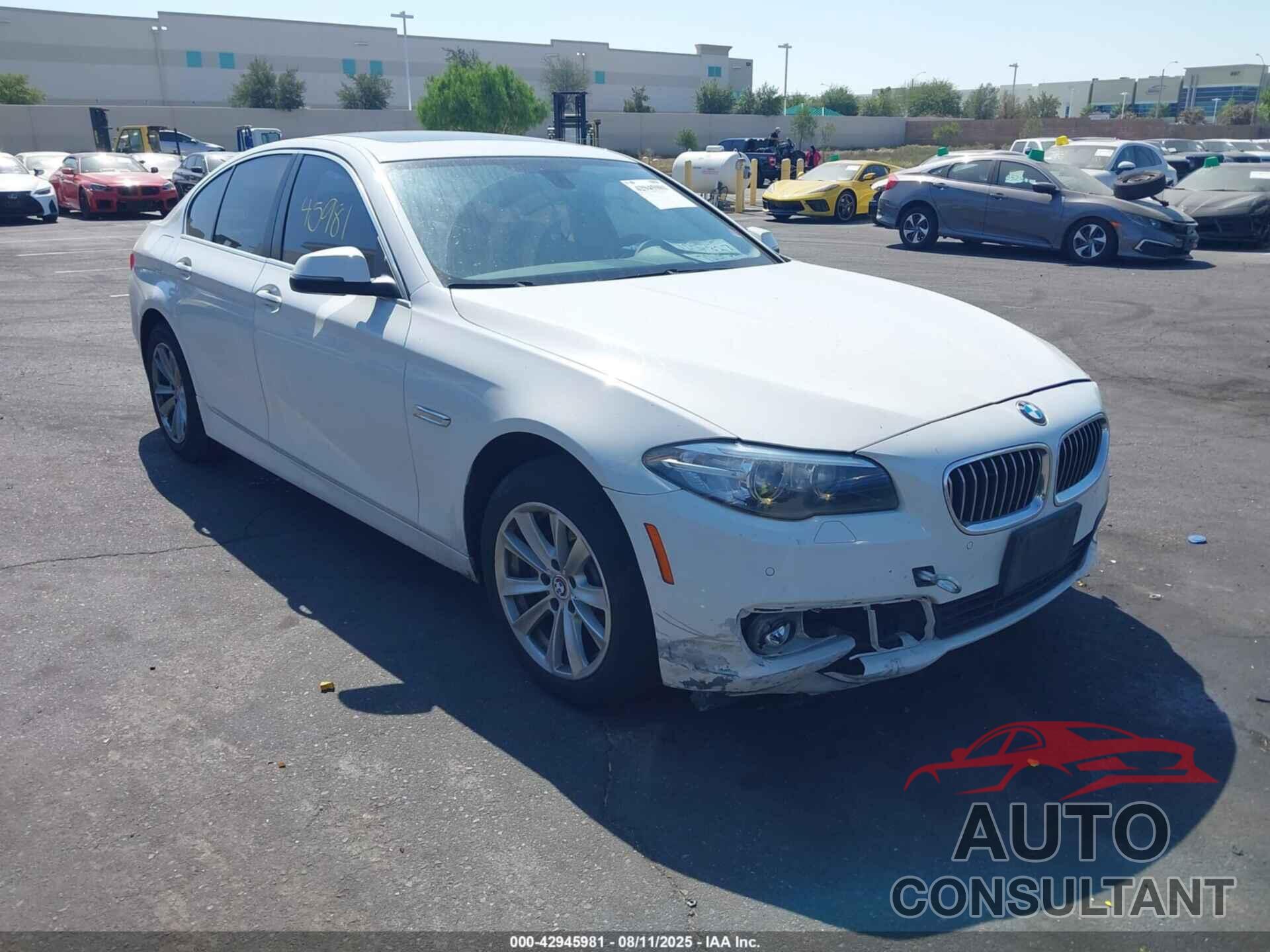 BMW 528I 2016 - WBA5A5C53GG352673