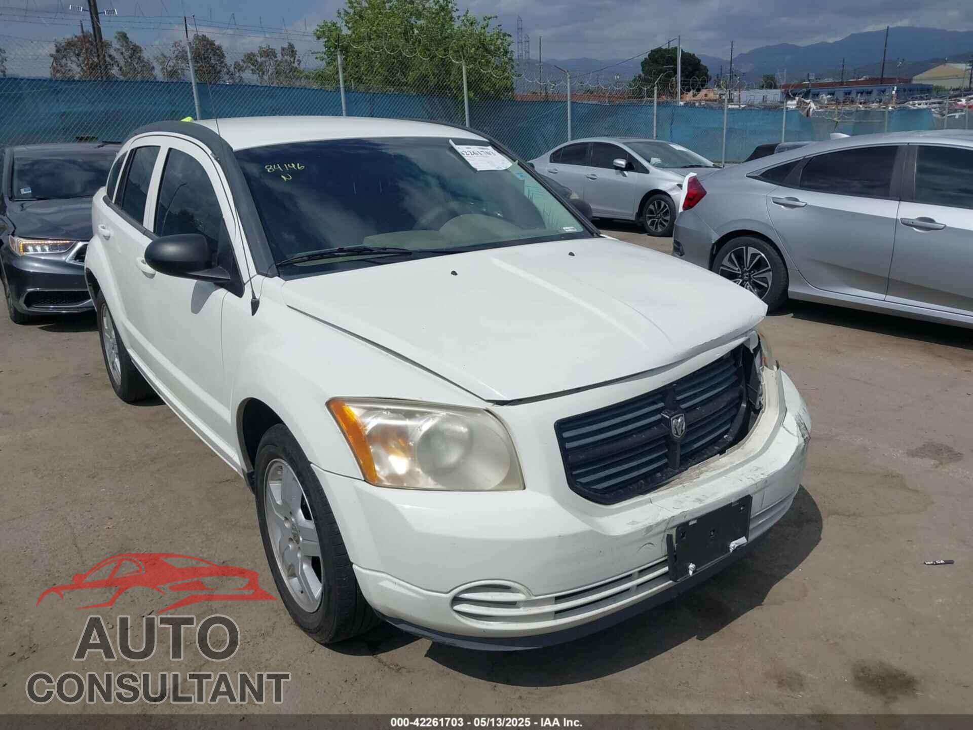 DODGE CALIBER 2009 - 1B3HB48A79D241014