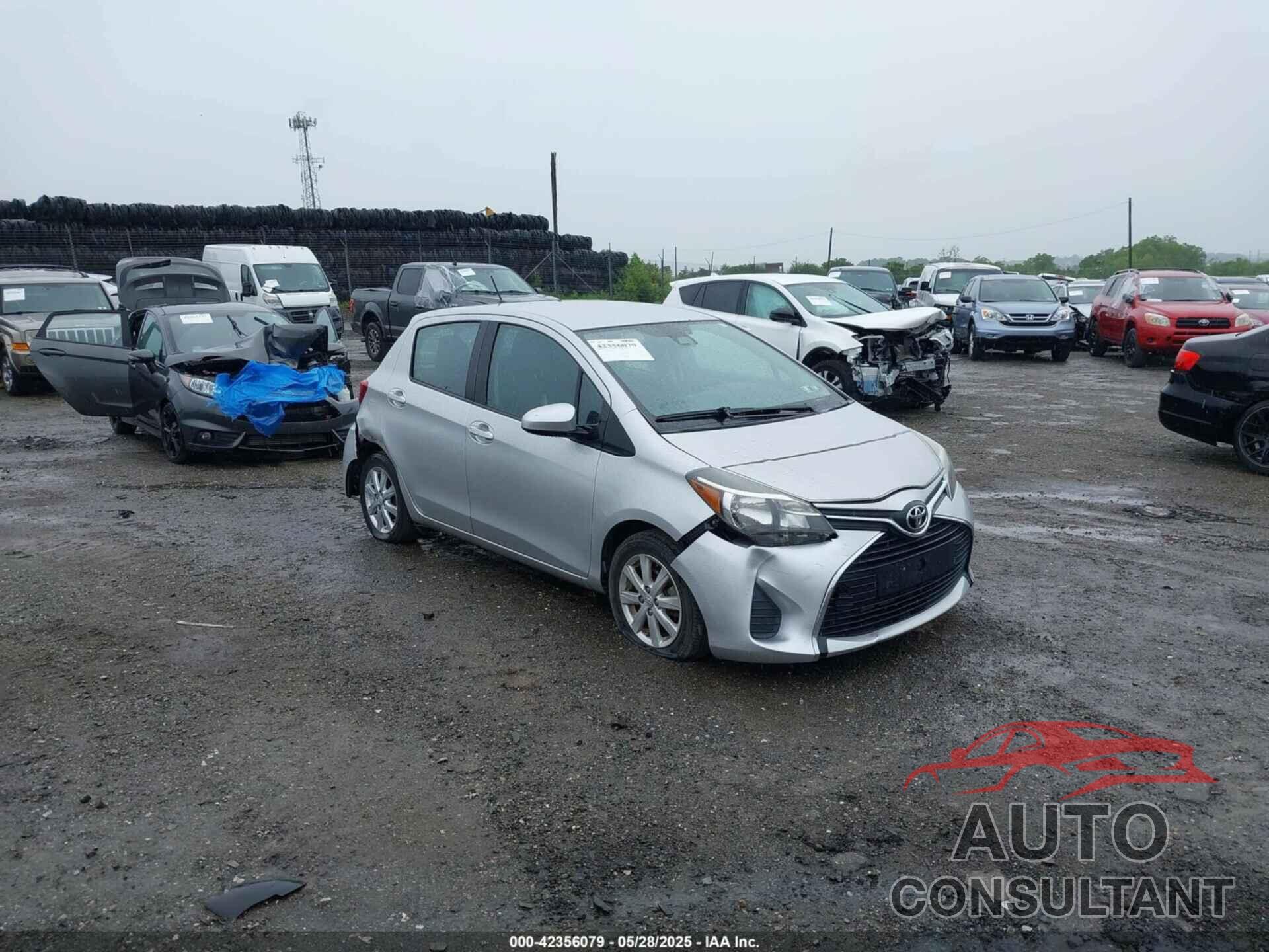 TOYOTA YARIS 2017 - VNKKTUD3XHA078259