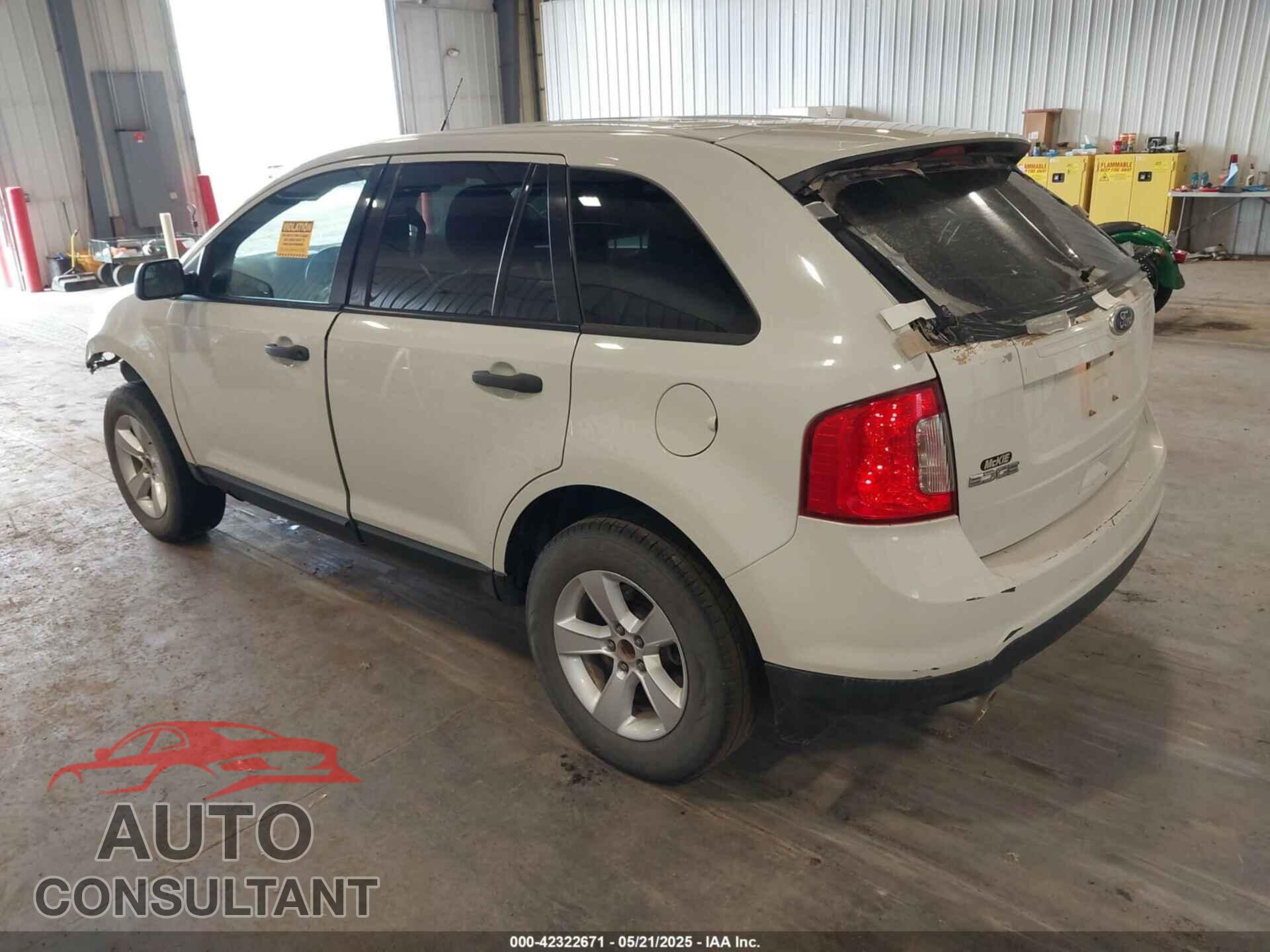 FORD EDGE 2013 - 2FMDK3GC8DBB21761