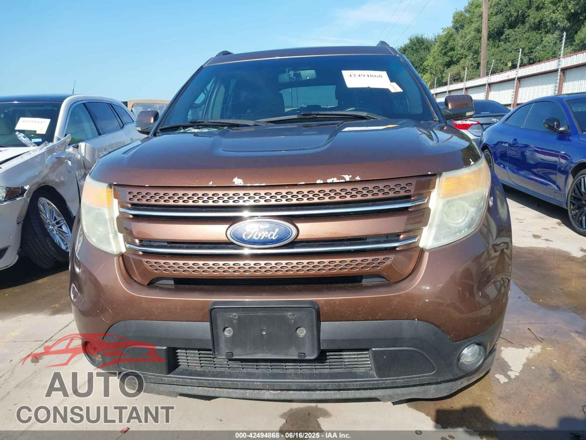 FORD EXPLORER 2011 - 1FMHK7F80BGA15168