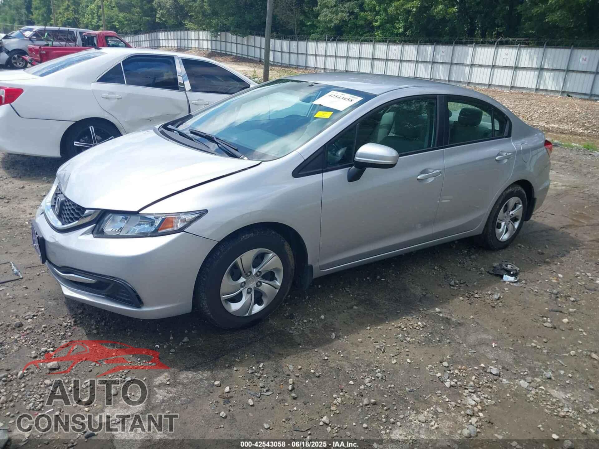 HONDA CIVIC 2015 - 19XFB2F57FE112362