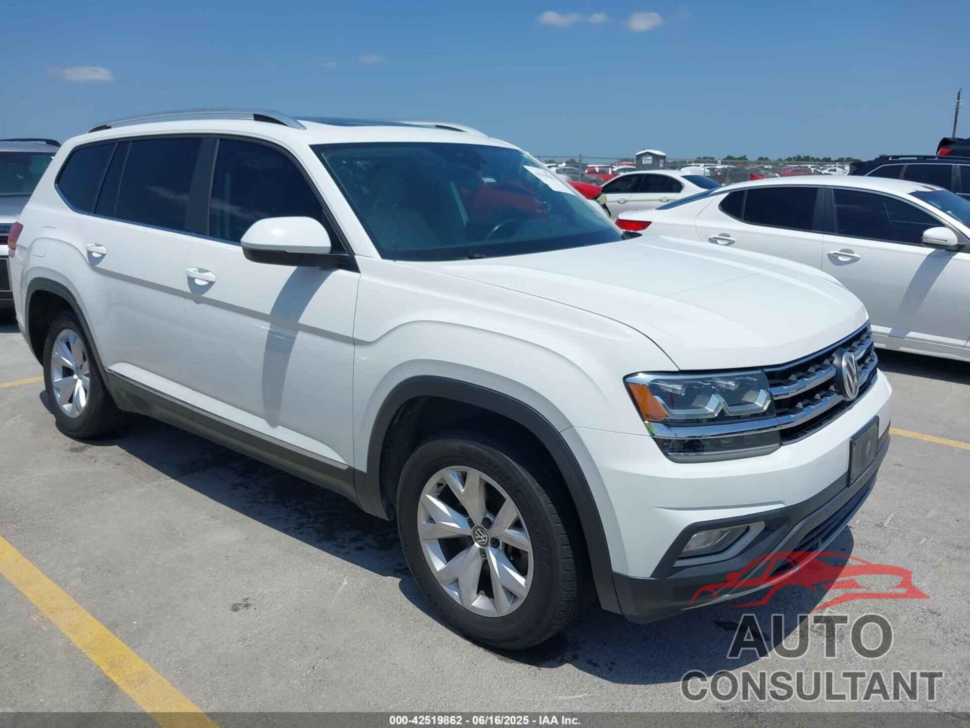 VOLKSWAGEN ATLAS 2018 - 1V2ER2CA8JC523356