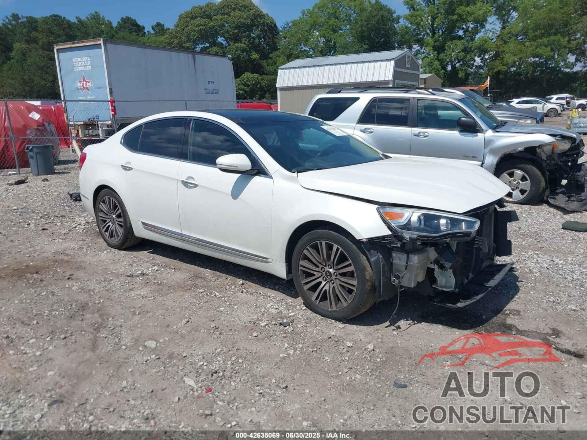 KIA CADENZA 2014 - KNALN4D77E5129633