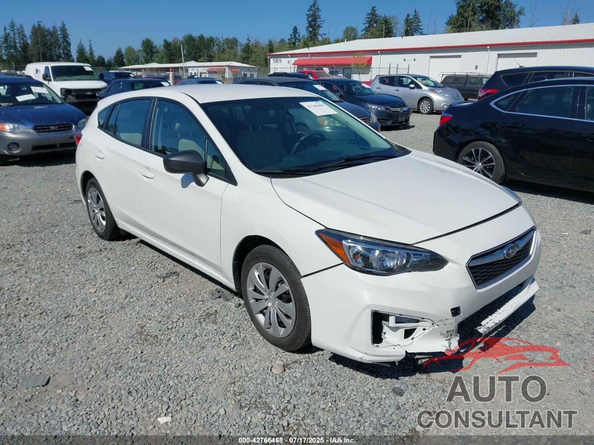 SUBARU IMPREZA 2019 - 4S3GTAA60K1751594