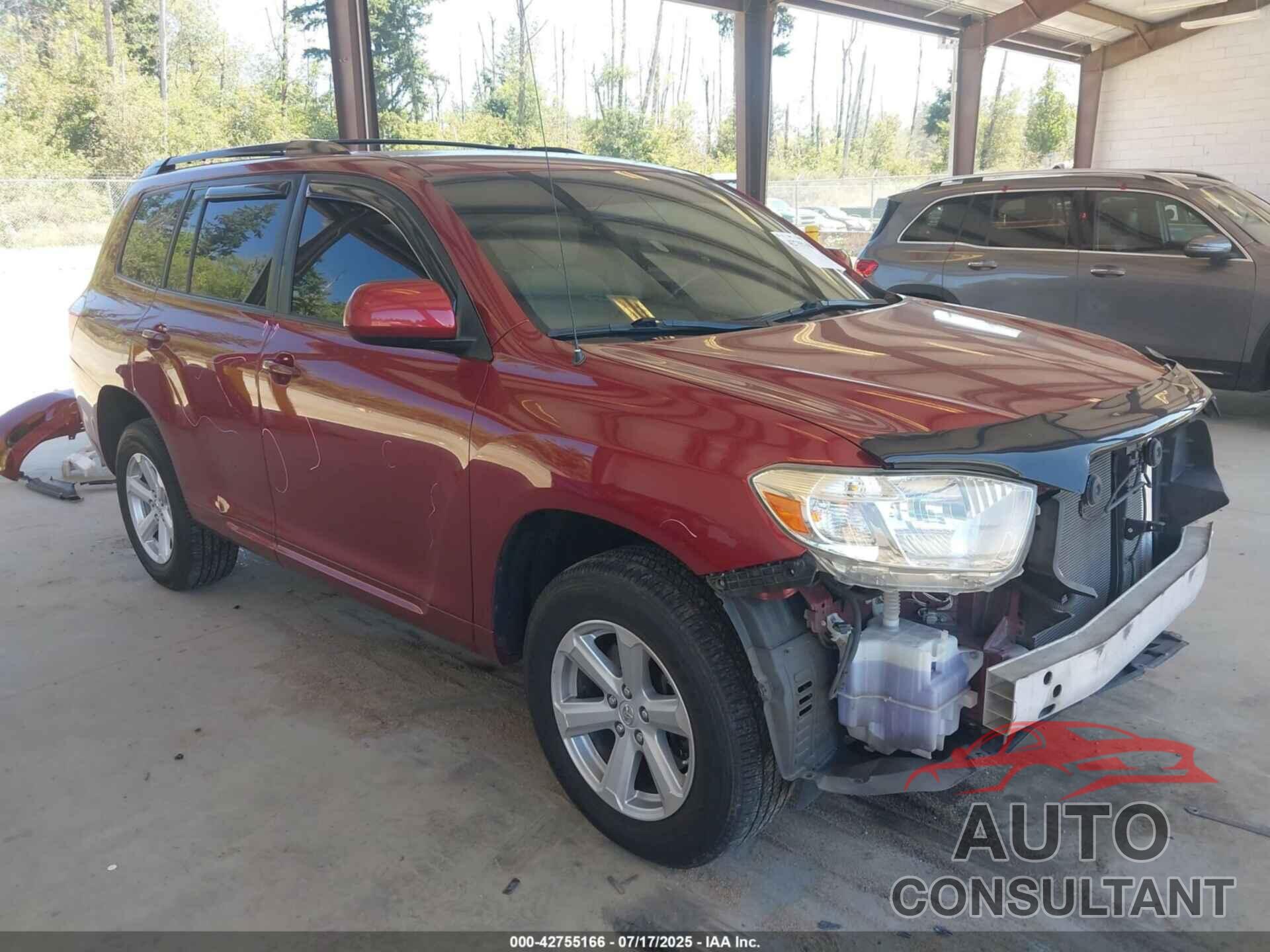 TOYOTA HIGHLANDER 2009 - JTEES41A692145748