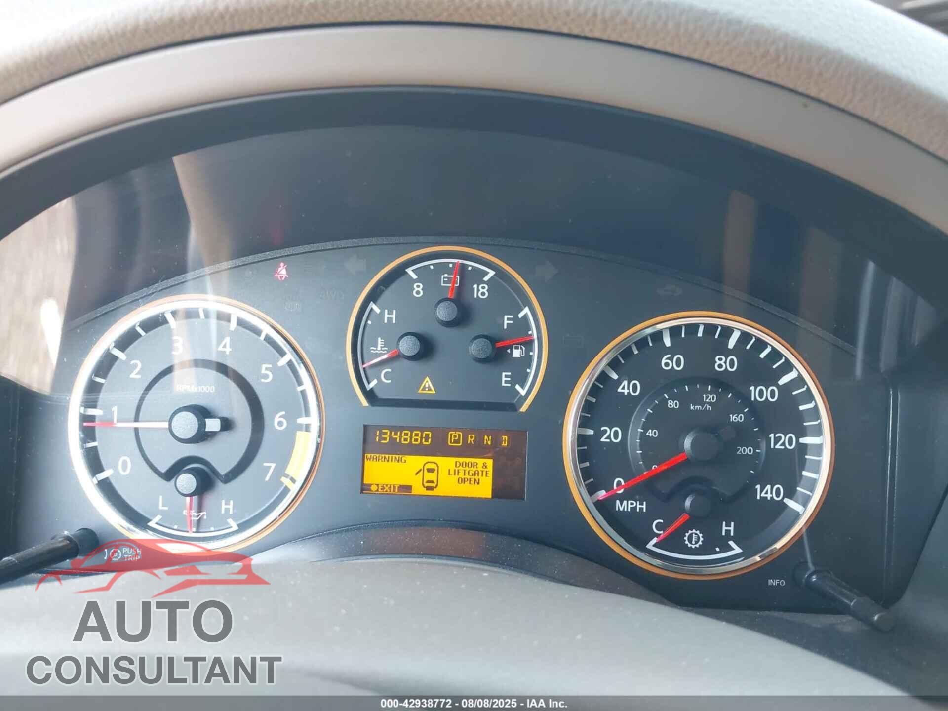 NISSAN ARMADA 2013 - 5N1AA0ND5DN613281