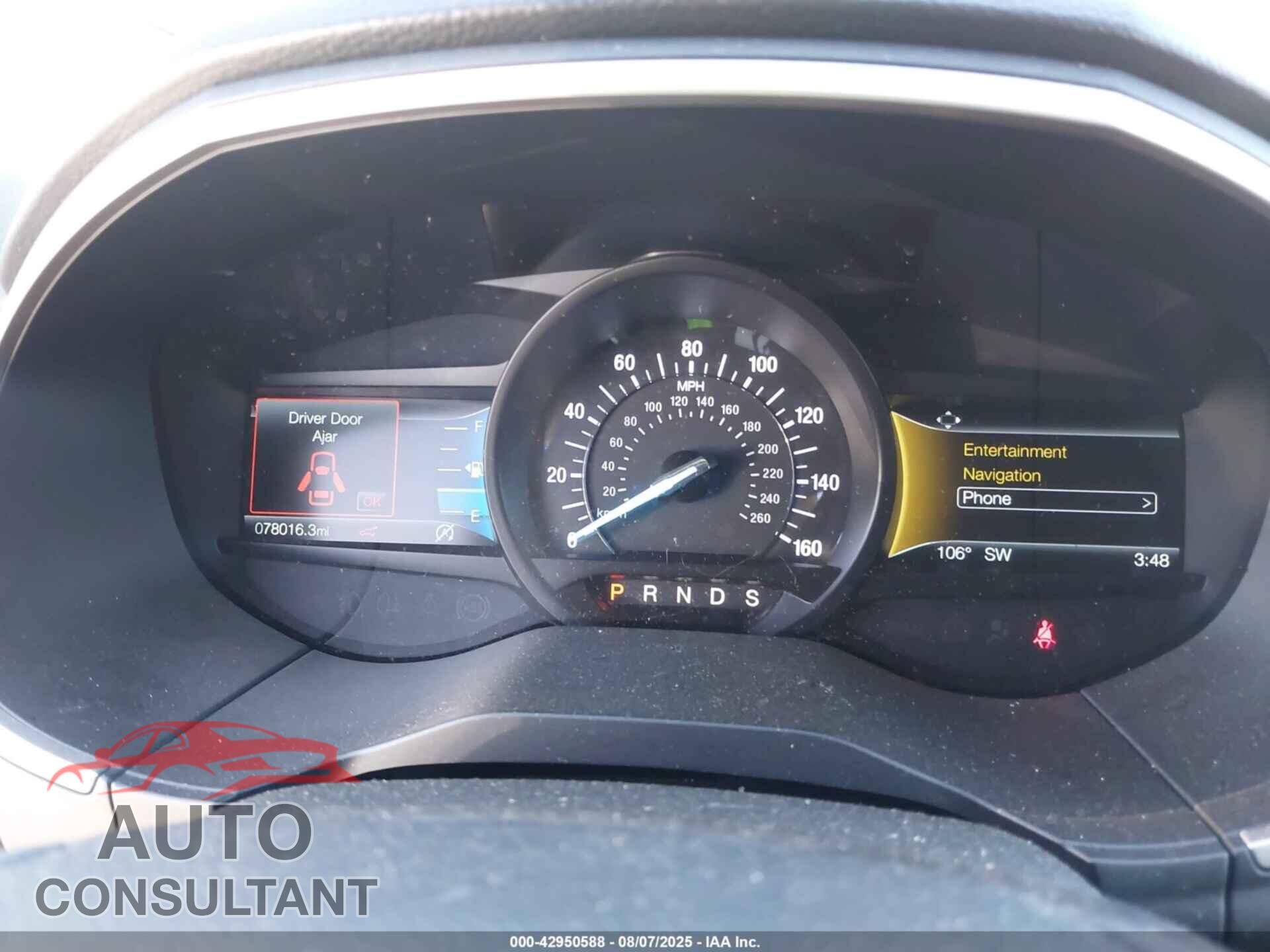 FORD EDGE 2020 - 2FMPK4J99LBA94536