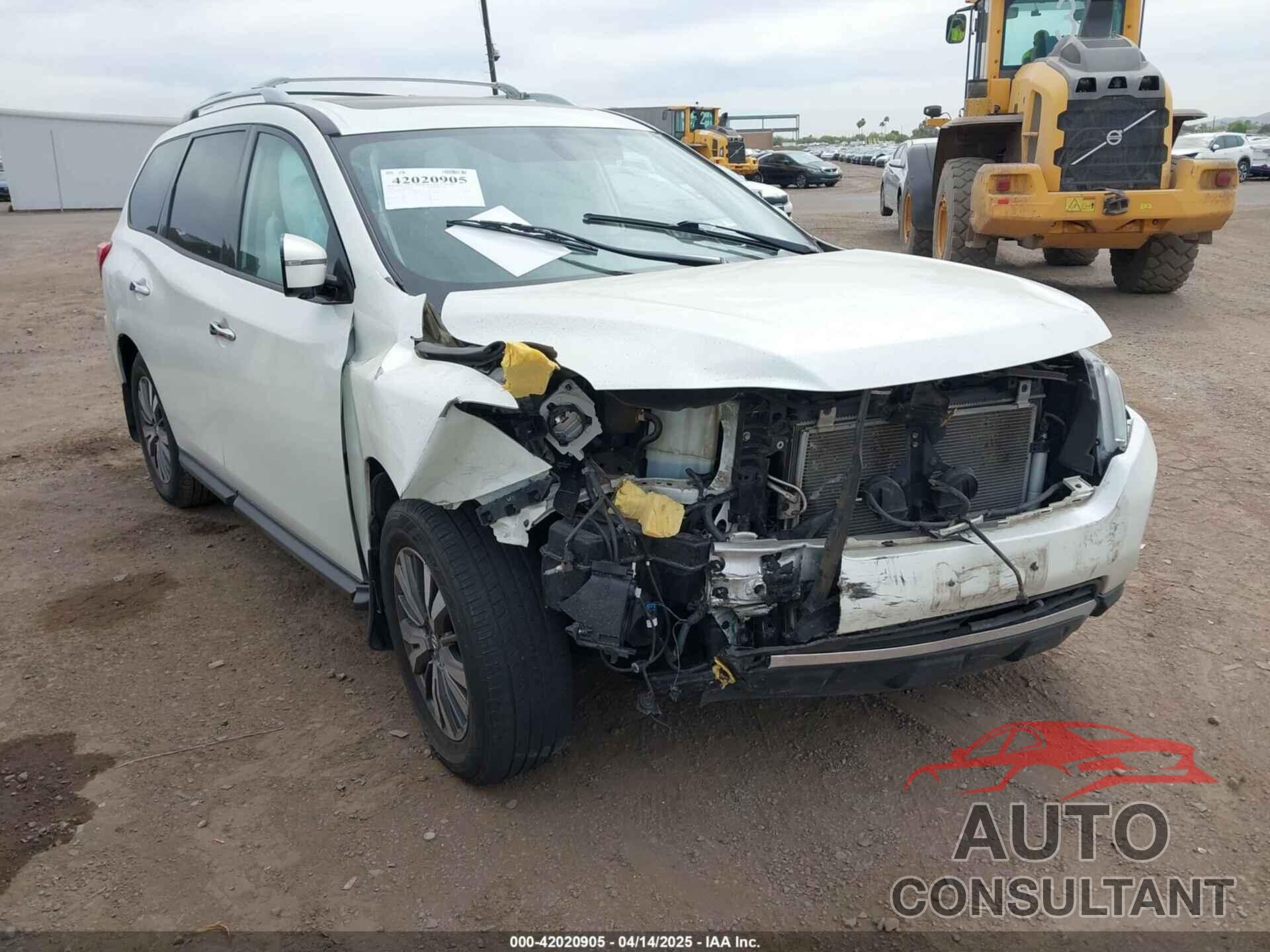 NISSAN PATHFINDER 2017 - 5N1DR2MMXHC668443