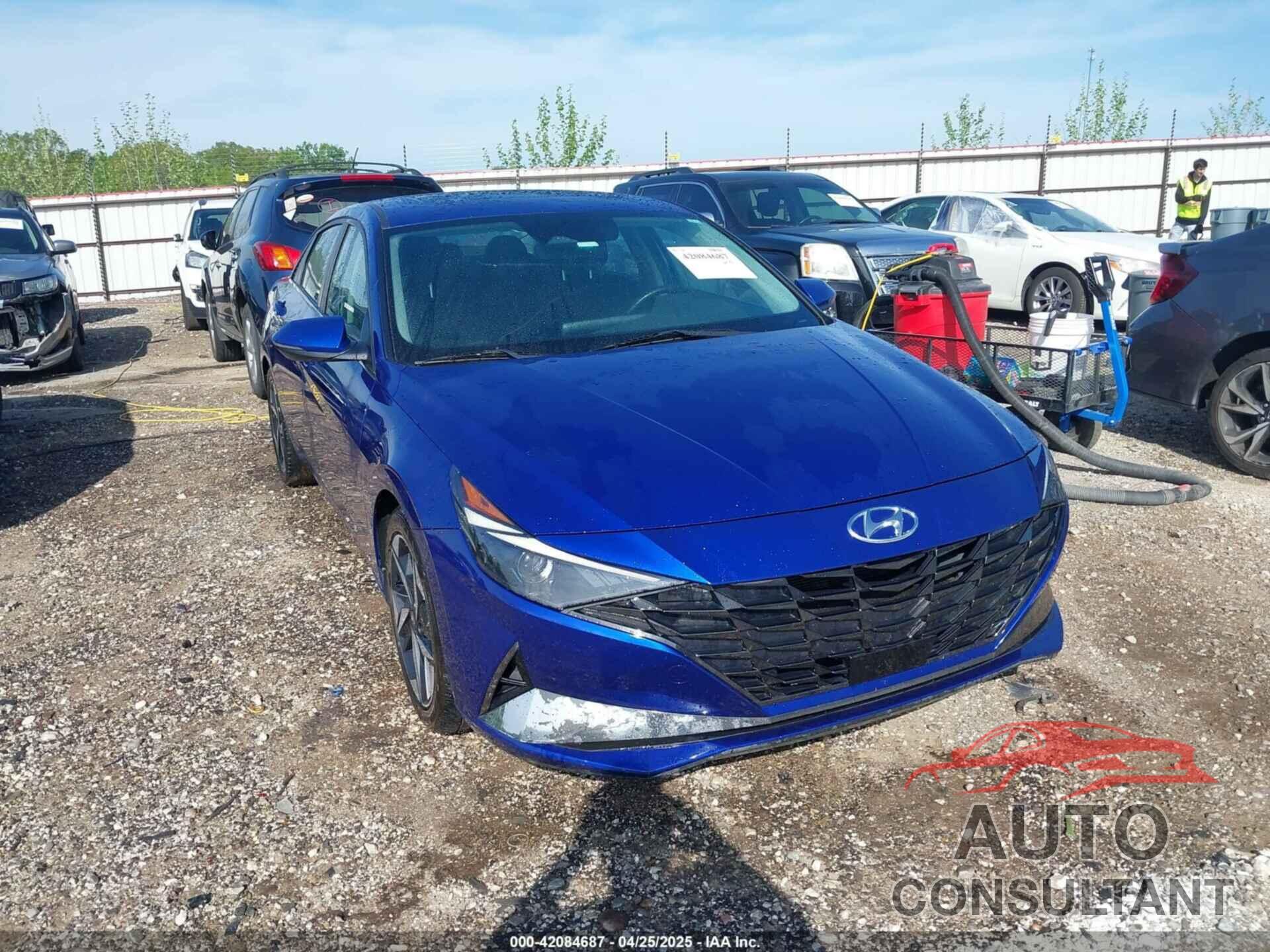 HYUNDAI ELANTRA 2021 - KMHLN4AG9MU180865