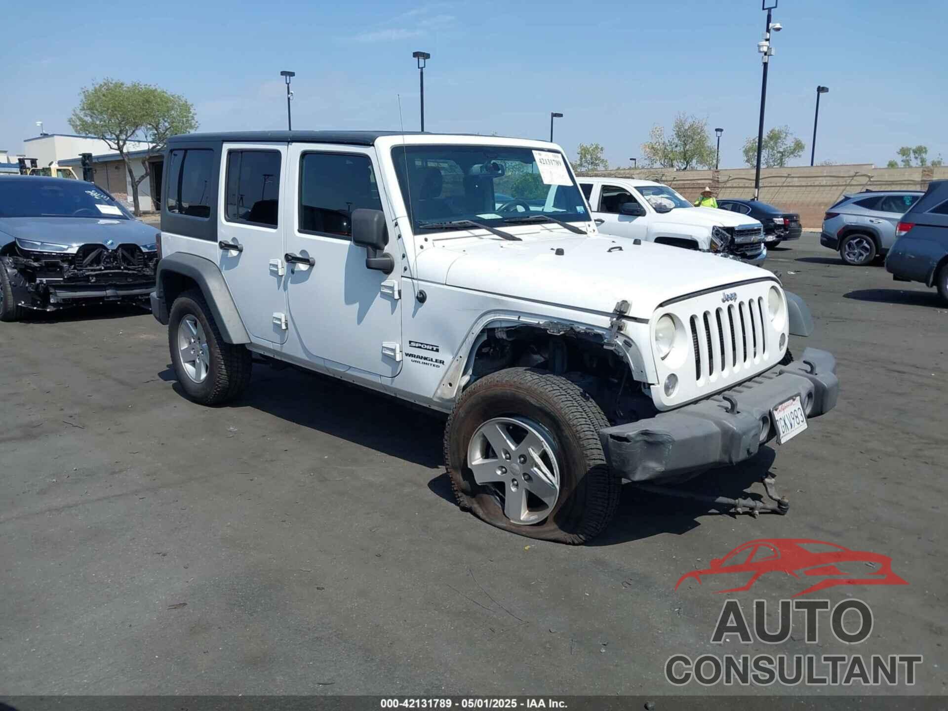 JEEP WRANGLER UNLIMITED 2015 - 1C4BJWDG6FL505645