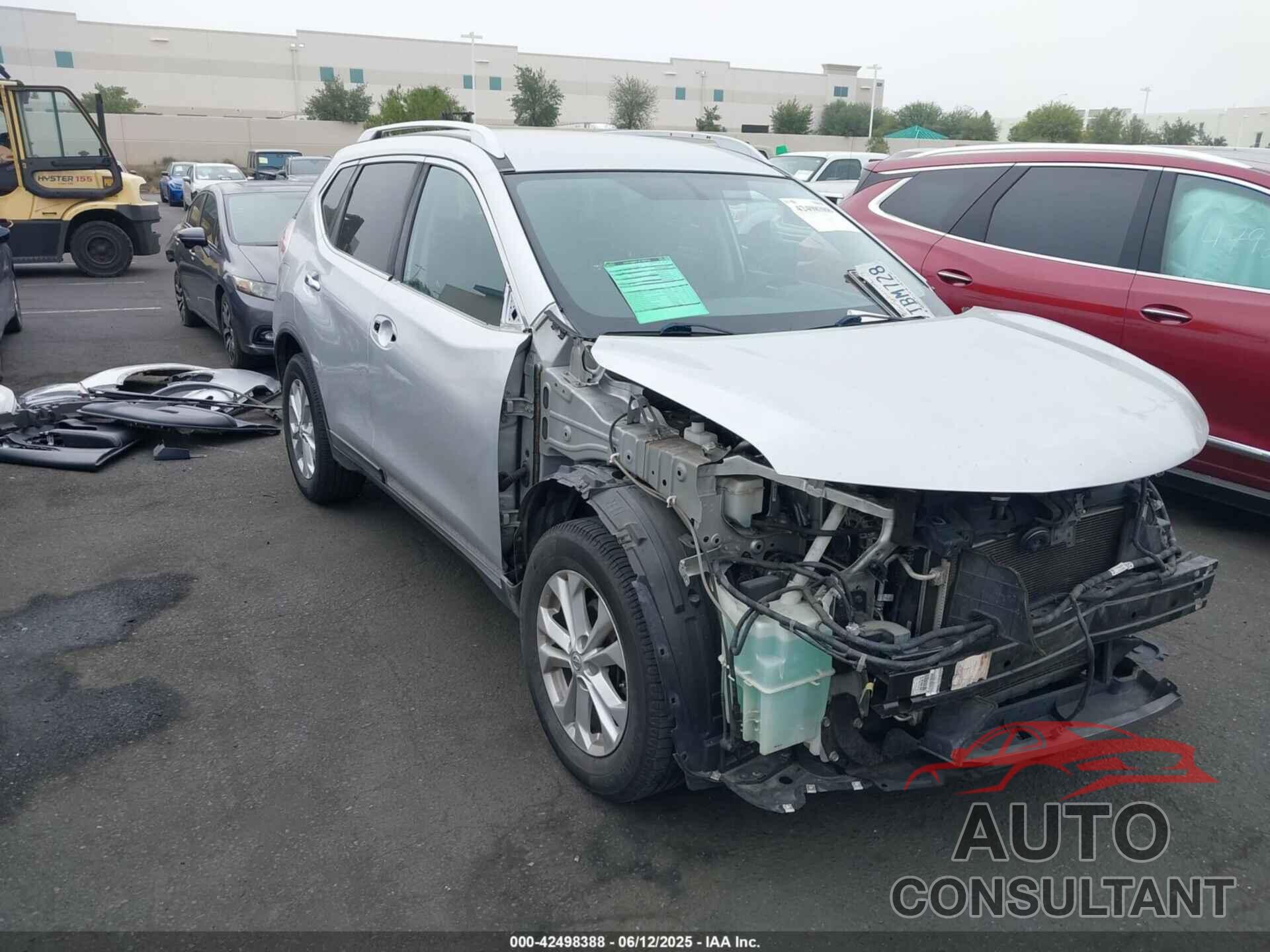NISSAN ROGUE 2016 - KNMAT2MT8GP705836