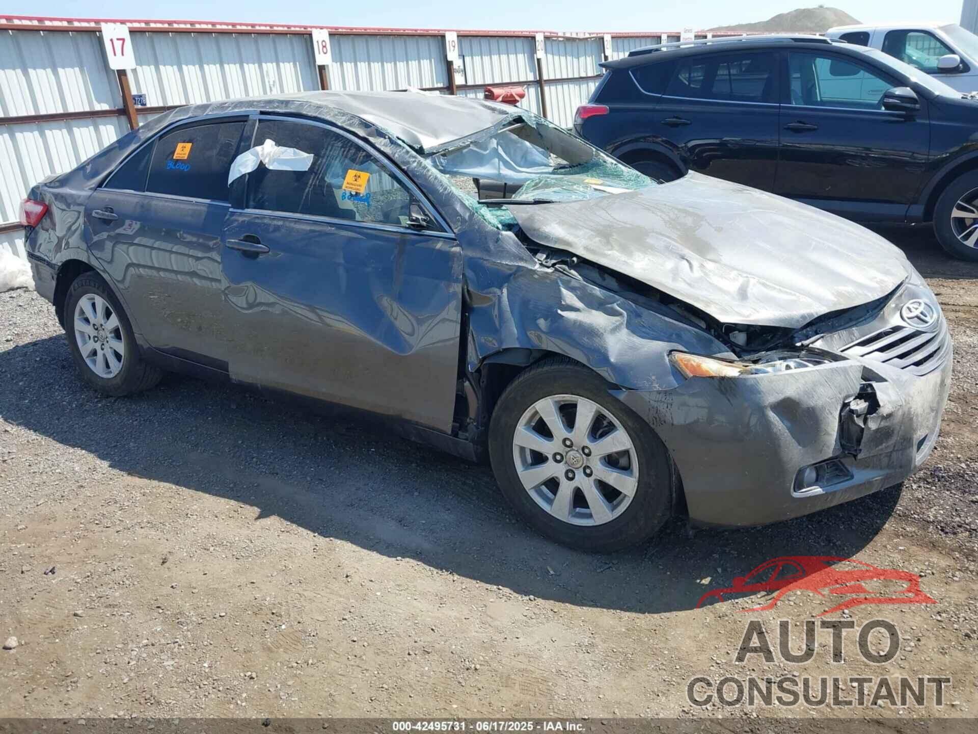 TOYOTA CAMRY 2009 - 4T4BE46K39R076085
