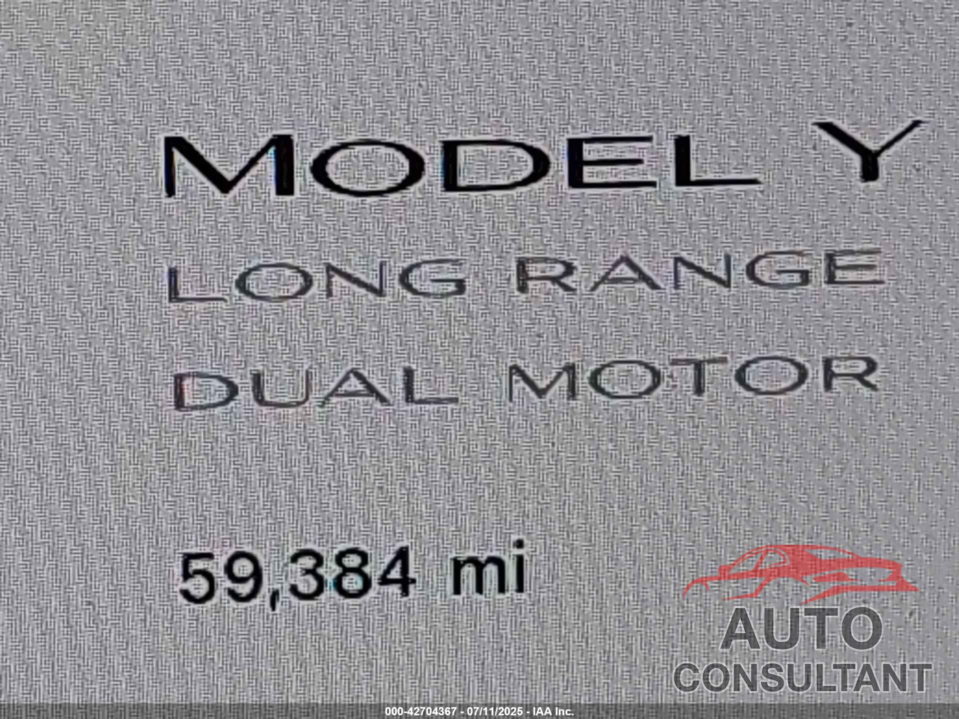 TESLA MODEL Y 2021 - 5YJYGDEE4MF084857