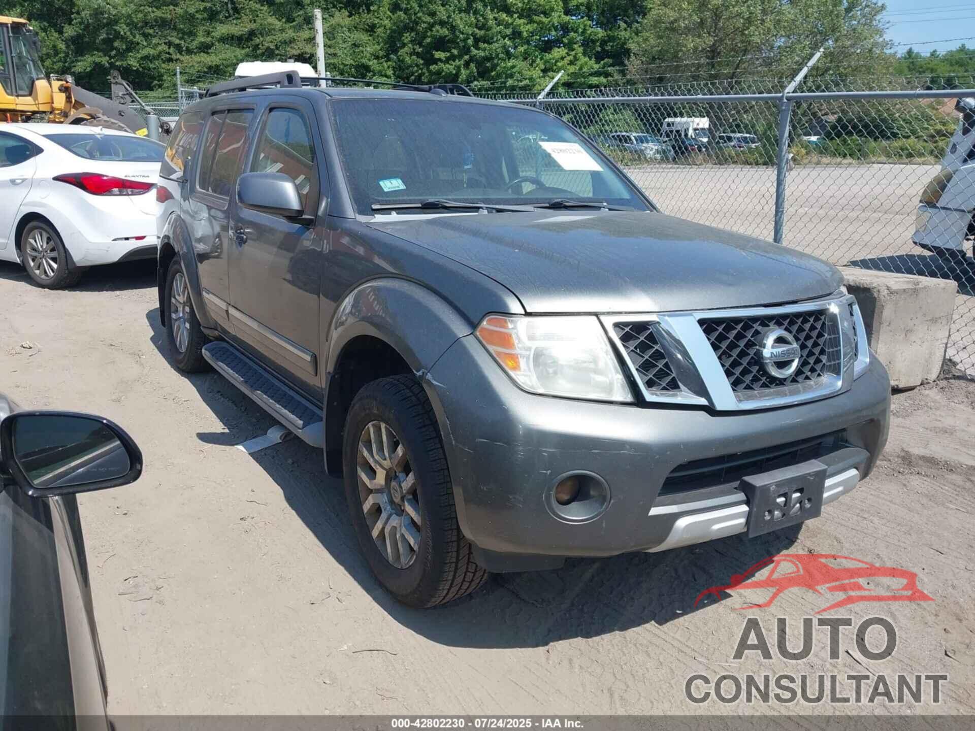NISSAN PATHFINDER 2009 - 5N1AR18B39C615574