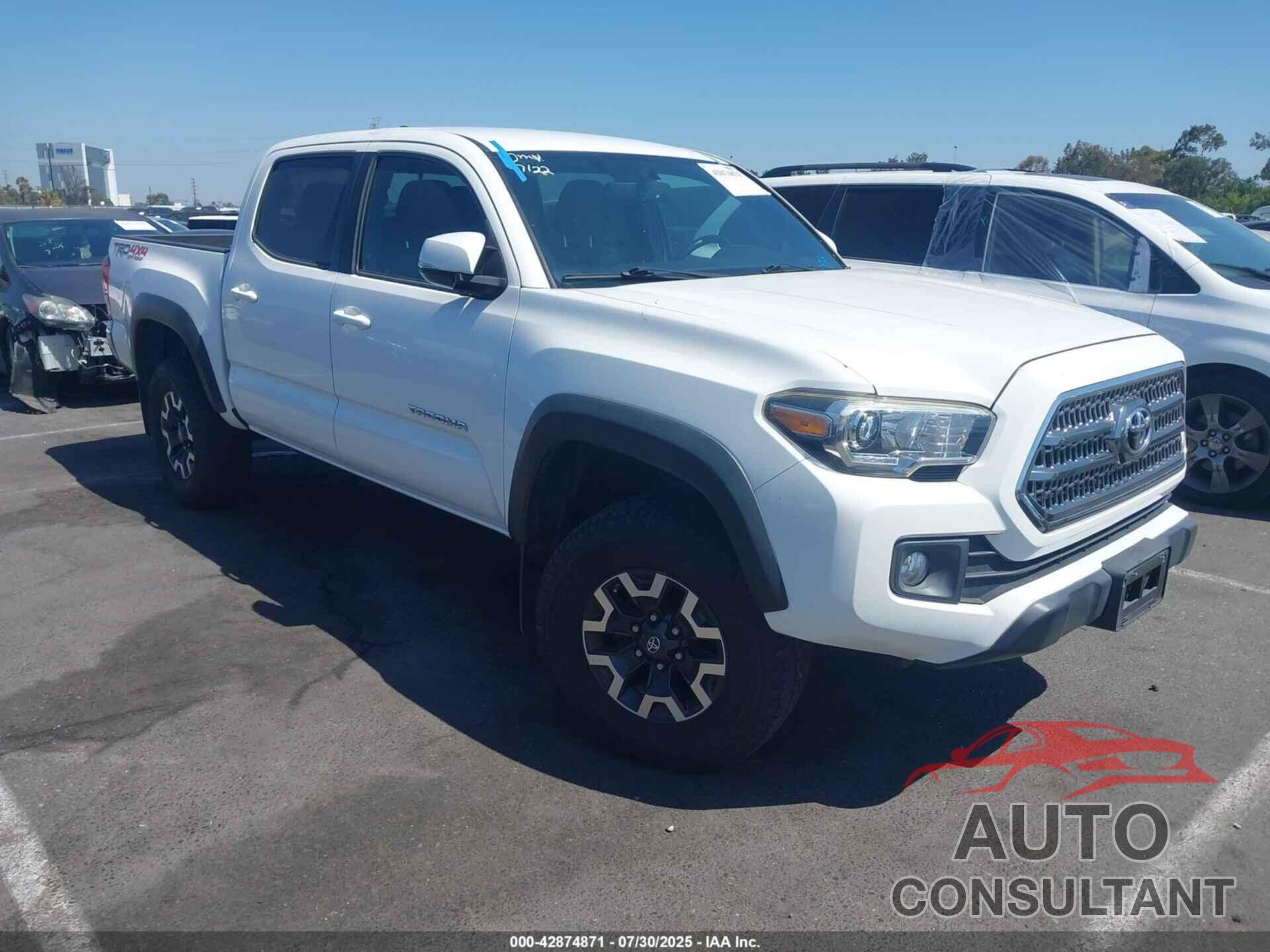 TOYOTA TACOMA 2017 - 3TMCZ5AN7HM052227
