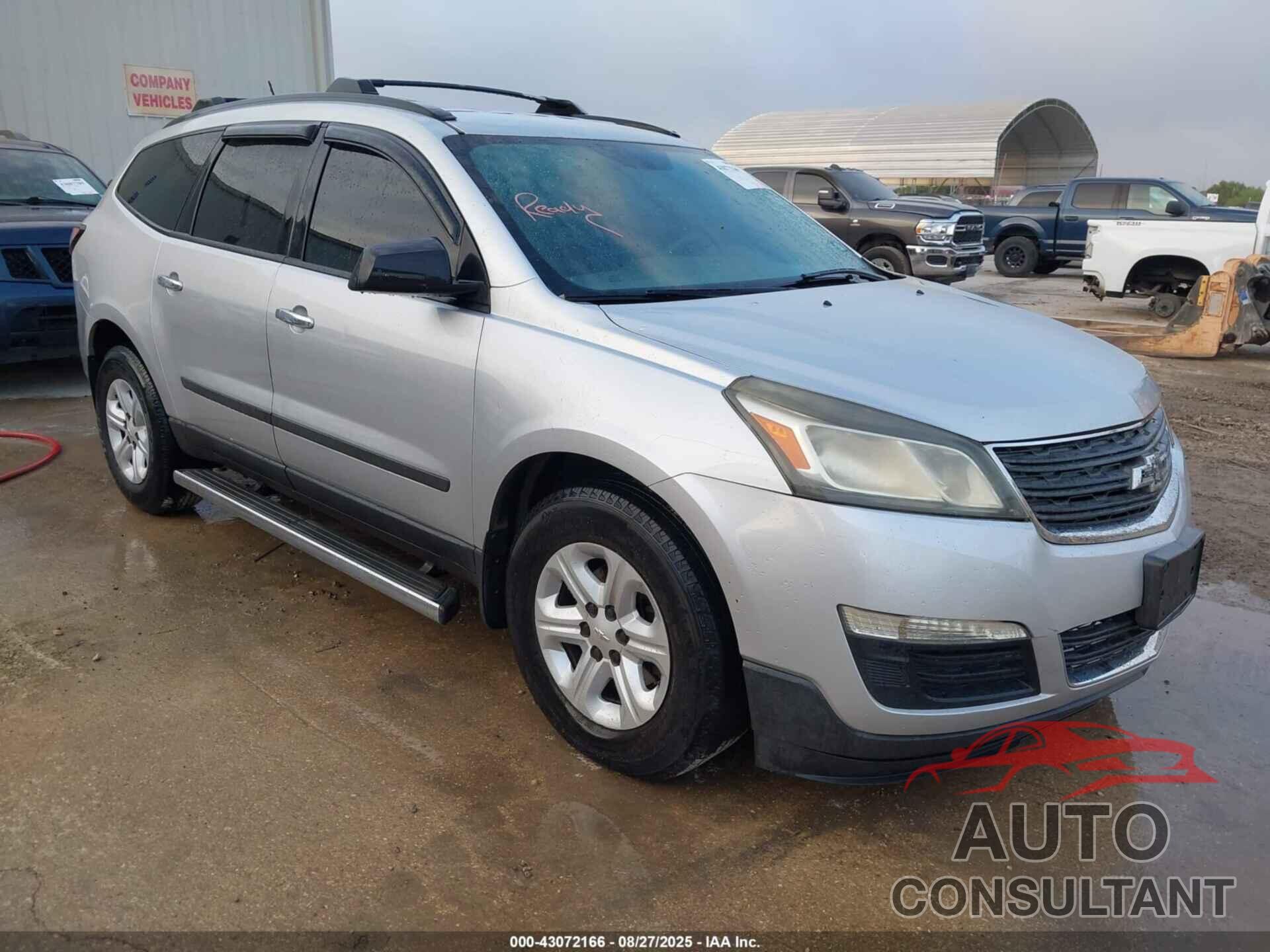 CHEVROLET TRAVERSE 2013 - 1GNKRFKD4DJ222503