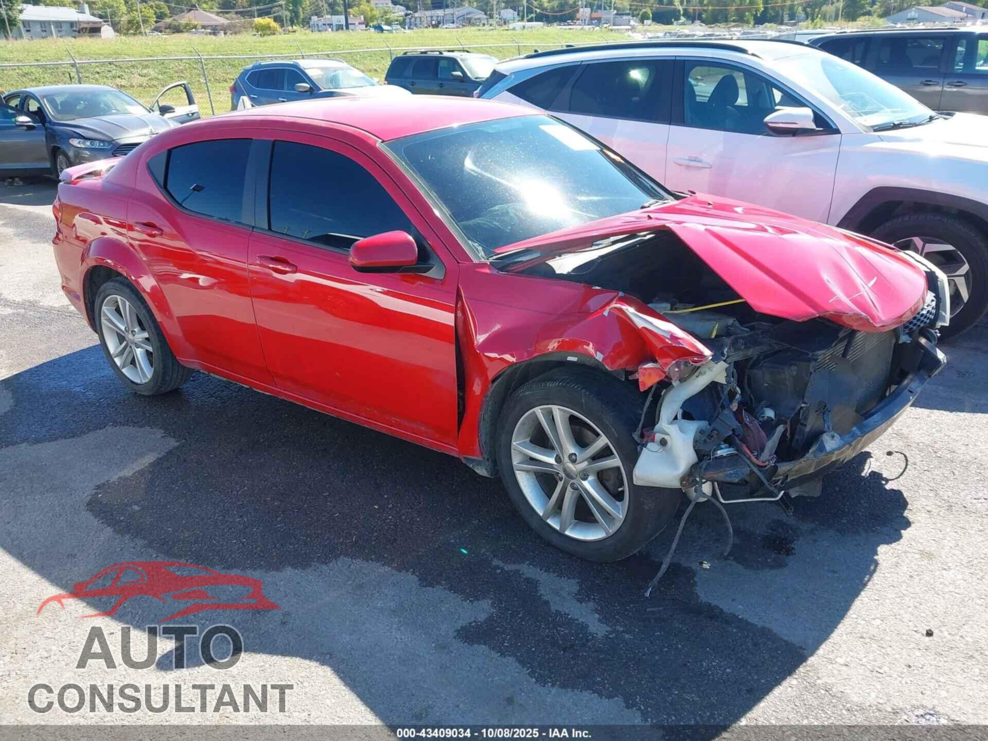DODGE AVENGER 2014 - 1C3CDZCB2EN218006