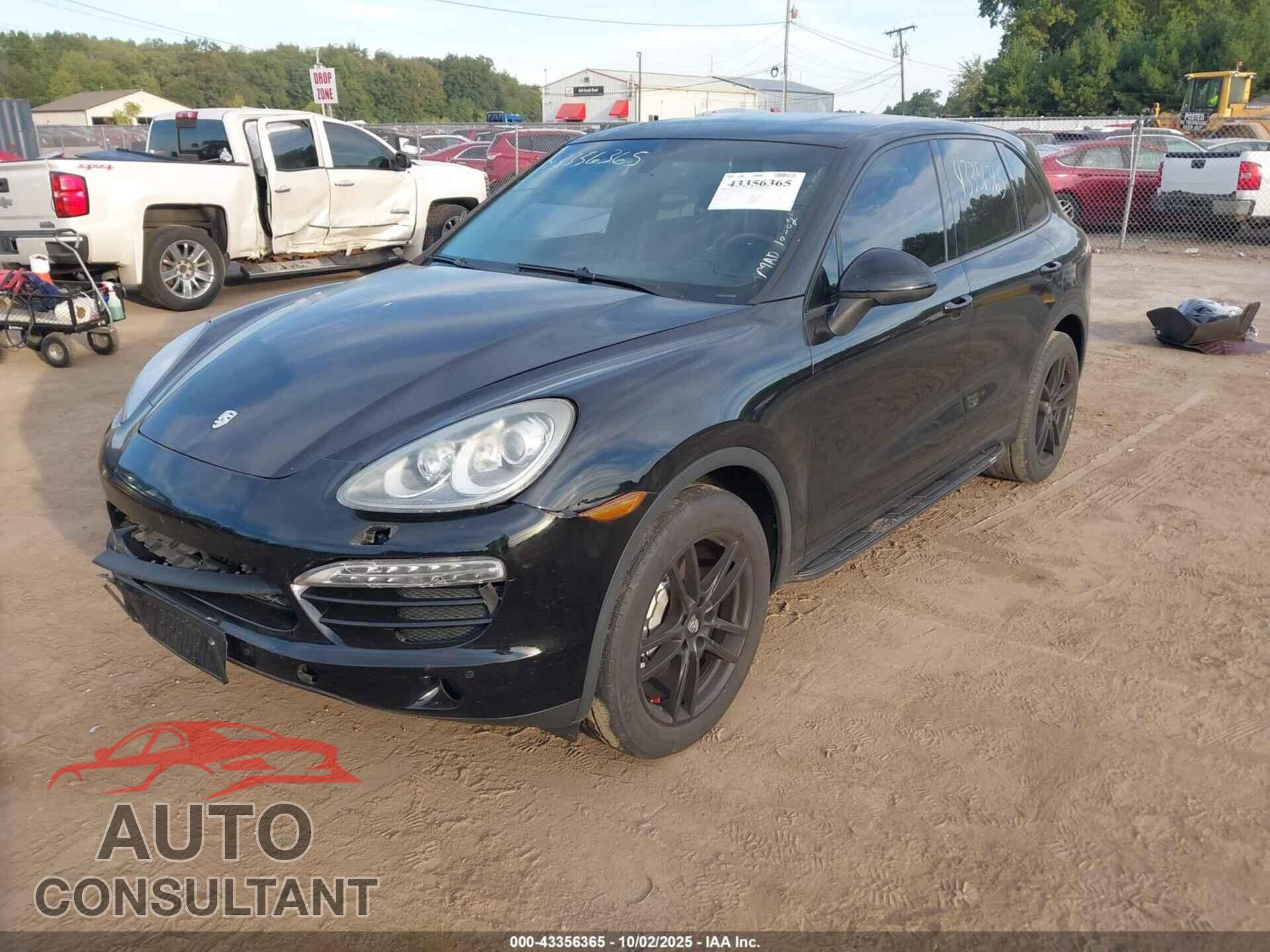 PORSCHE CAYENNE 2012 - WP1AA2A21CLA00667