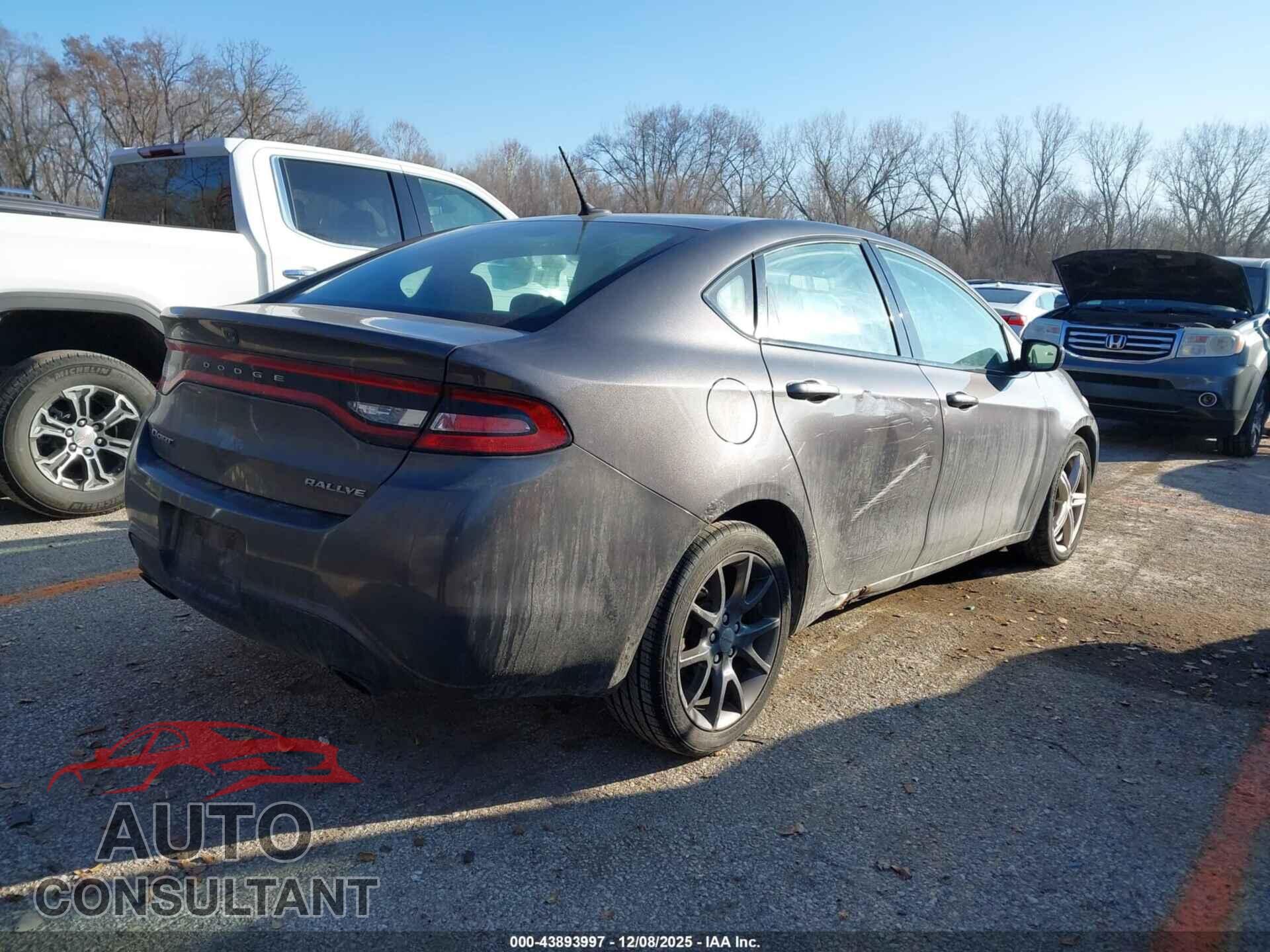 DODGE DART 2015 - 1C3CDFBB0FD391398