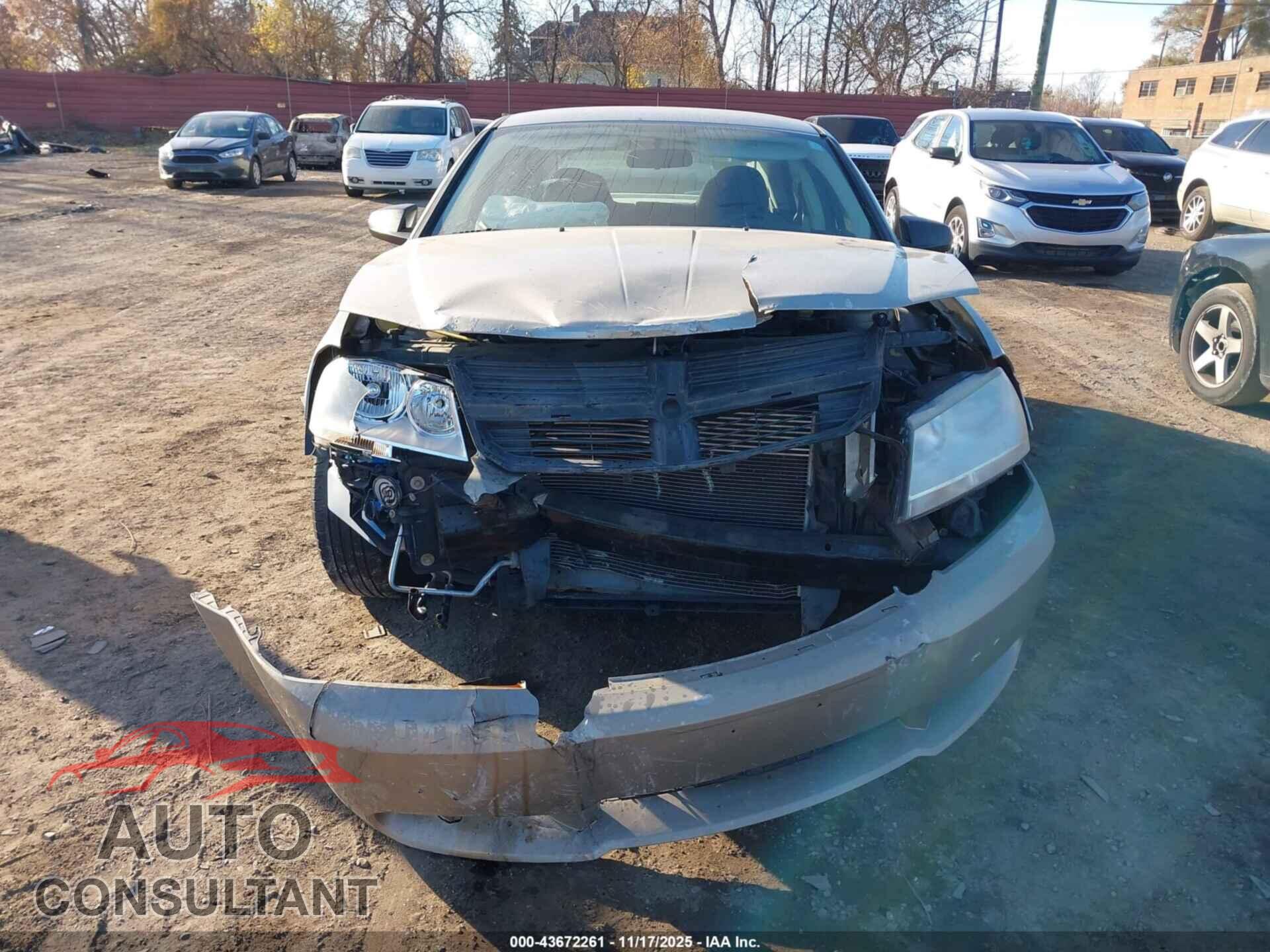 DODGE AVENGER 2009 - 1B3LC46B89N537995