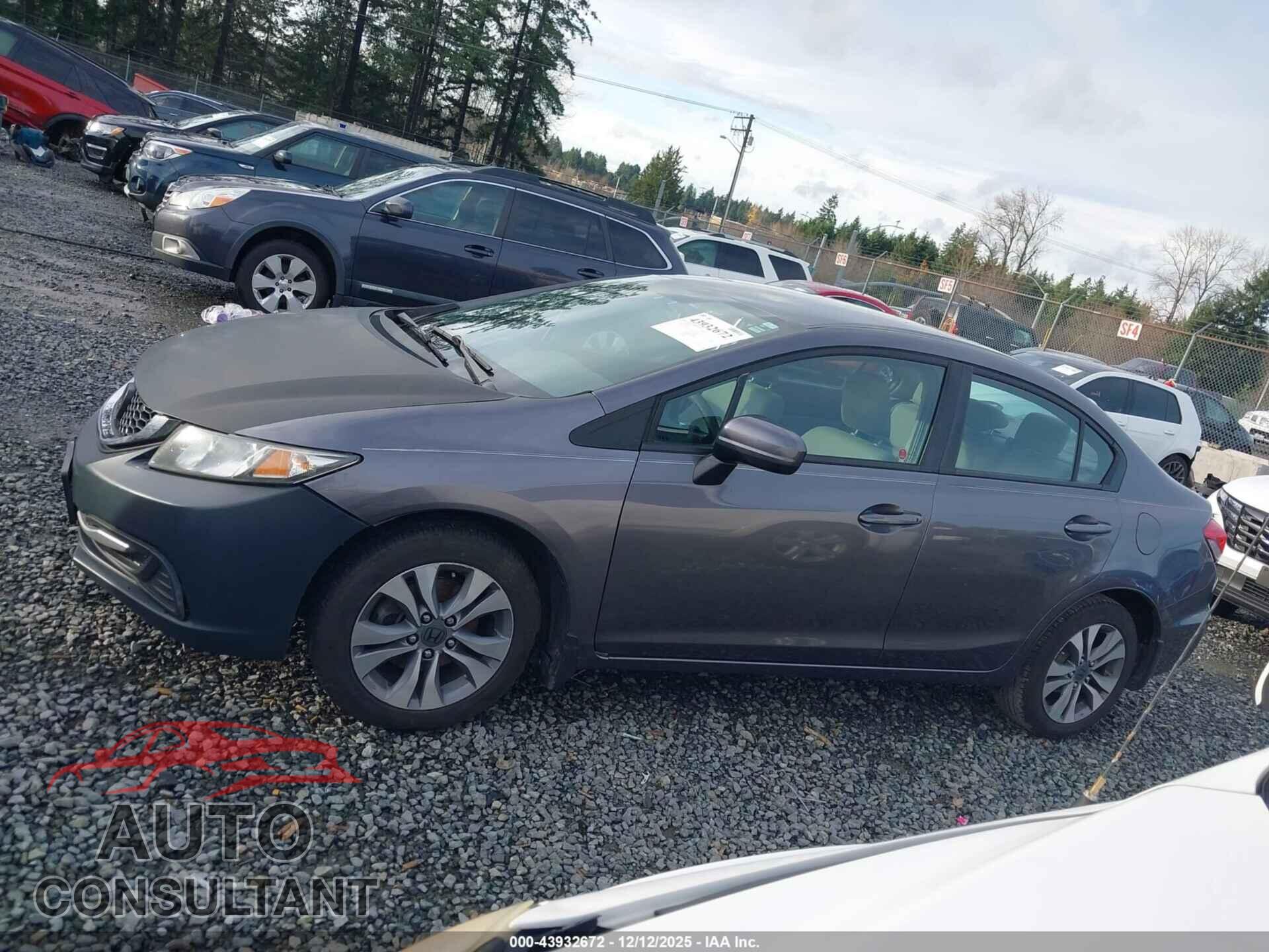 HONDA CIVIC 2014 - 19XFB2F59EE232632