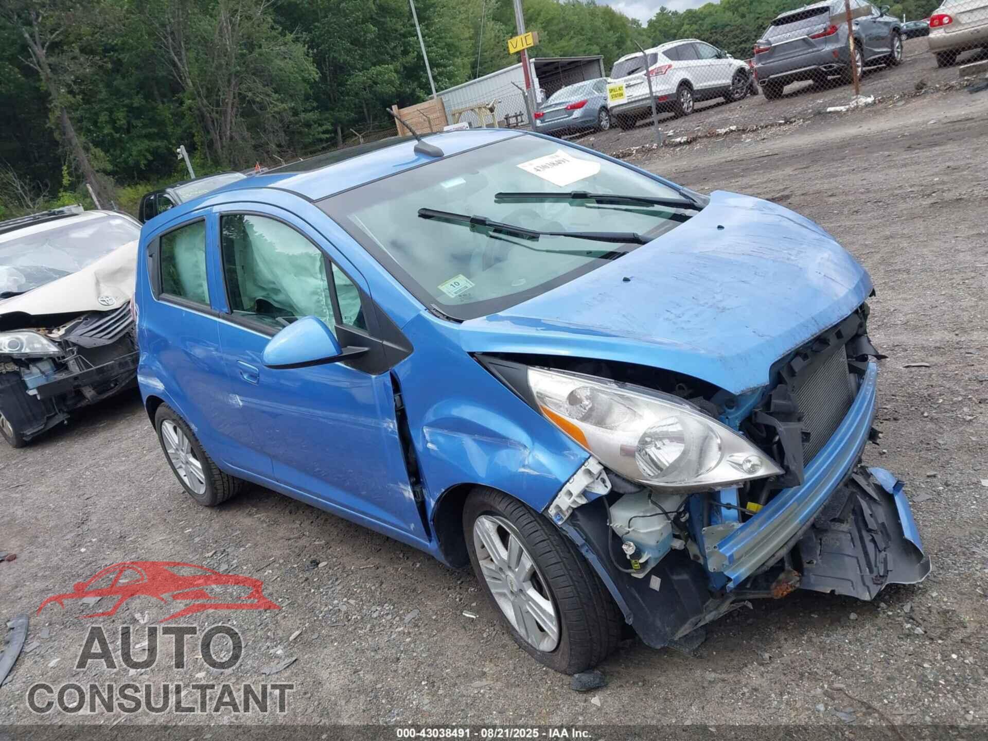 CHEVROLET SPARK 2014 - KL8CD6S91EC592832