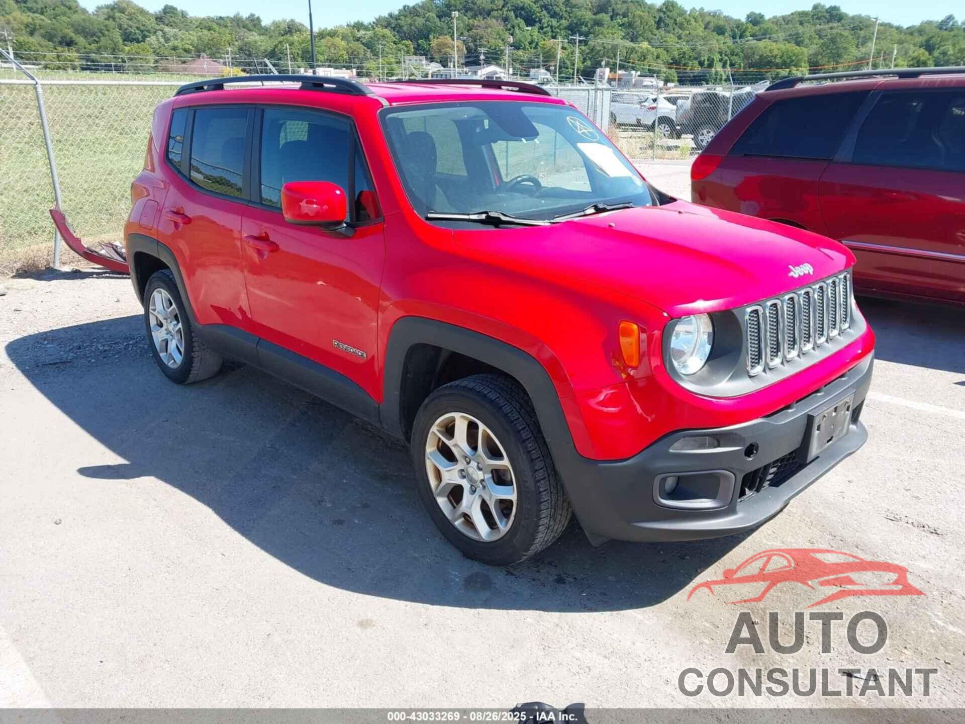 JEEP RENEGADE 2016 - ZACCJBBT7GPC57951
