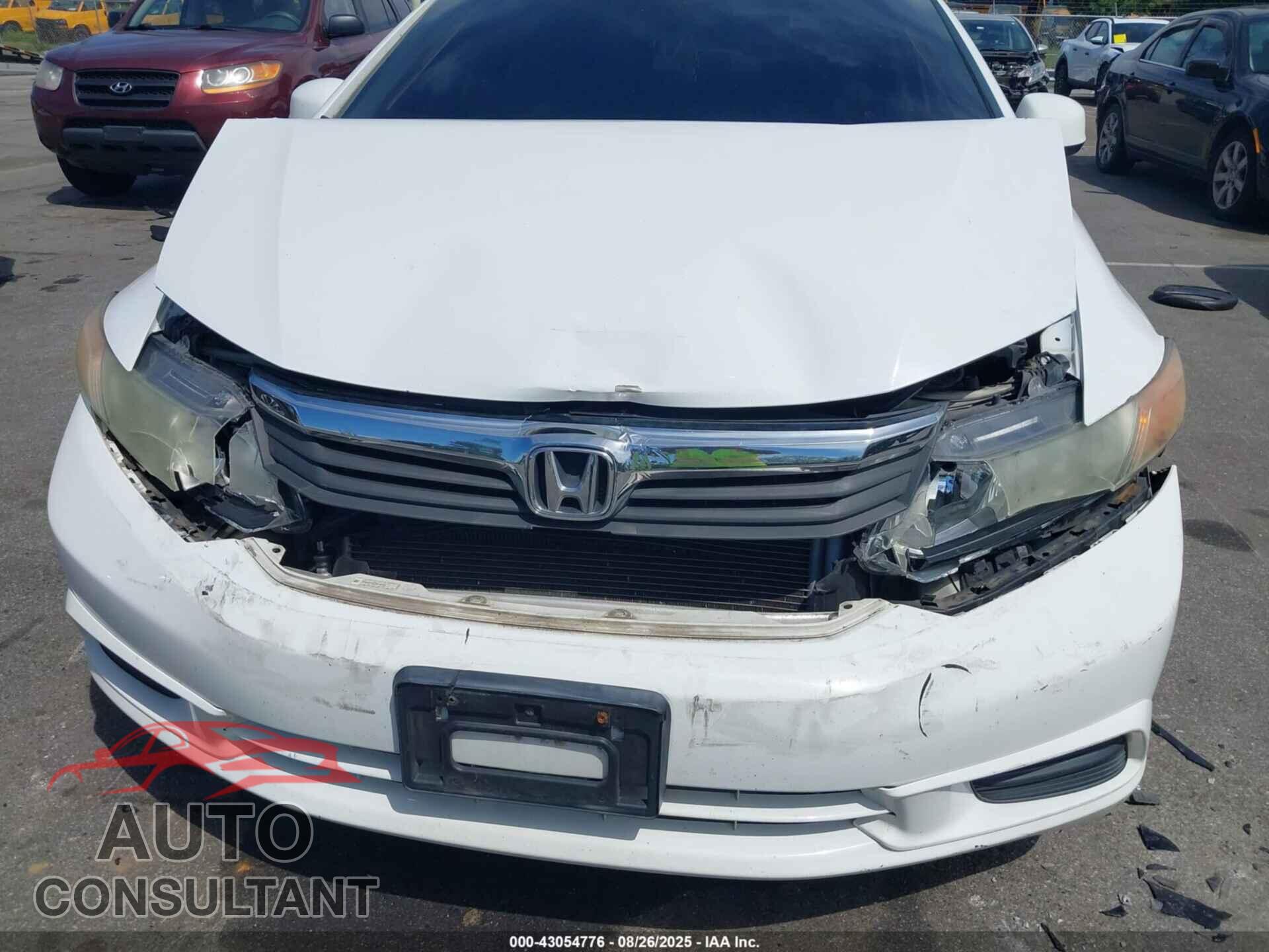 HONDA CIVIC 2012 - 2HGFB2F80CH549194
