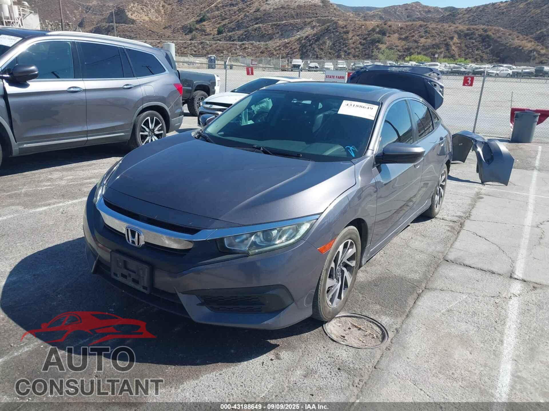 HONDA CIVIC 2016 - 2HGFC2F77GH549655
