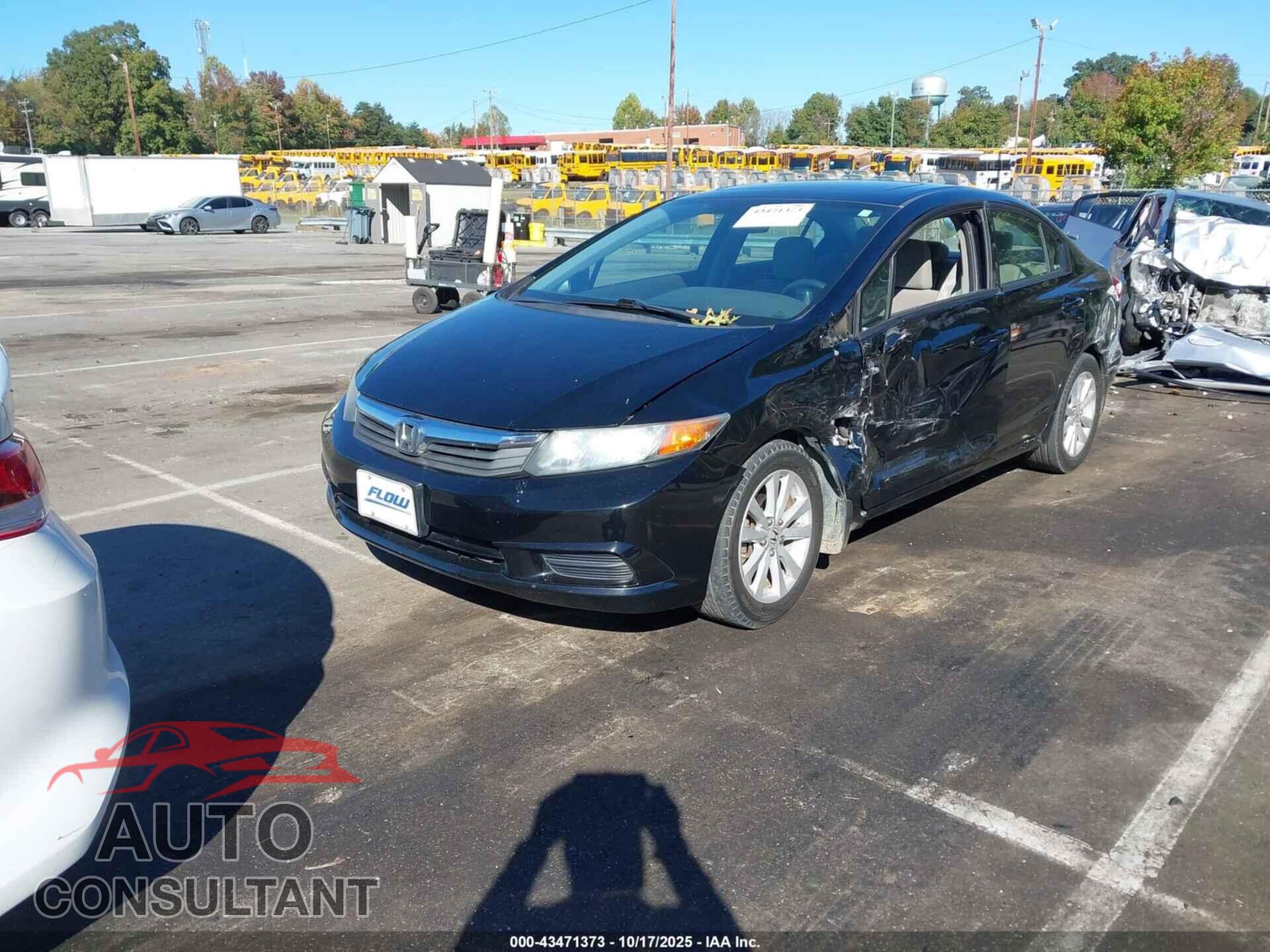 HONDA CIVIC 2012 - 19XFB2F86CE063161