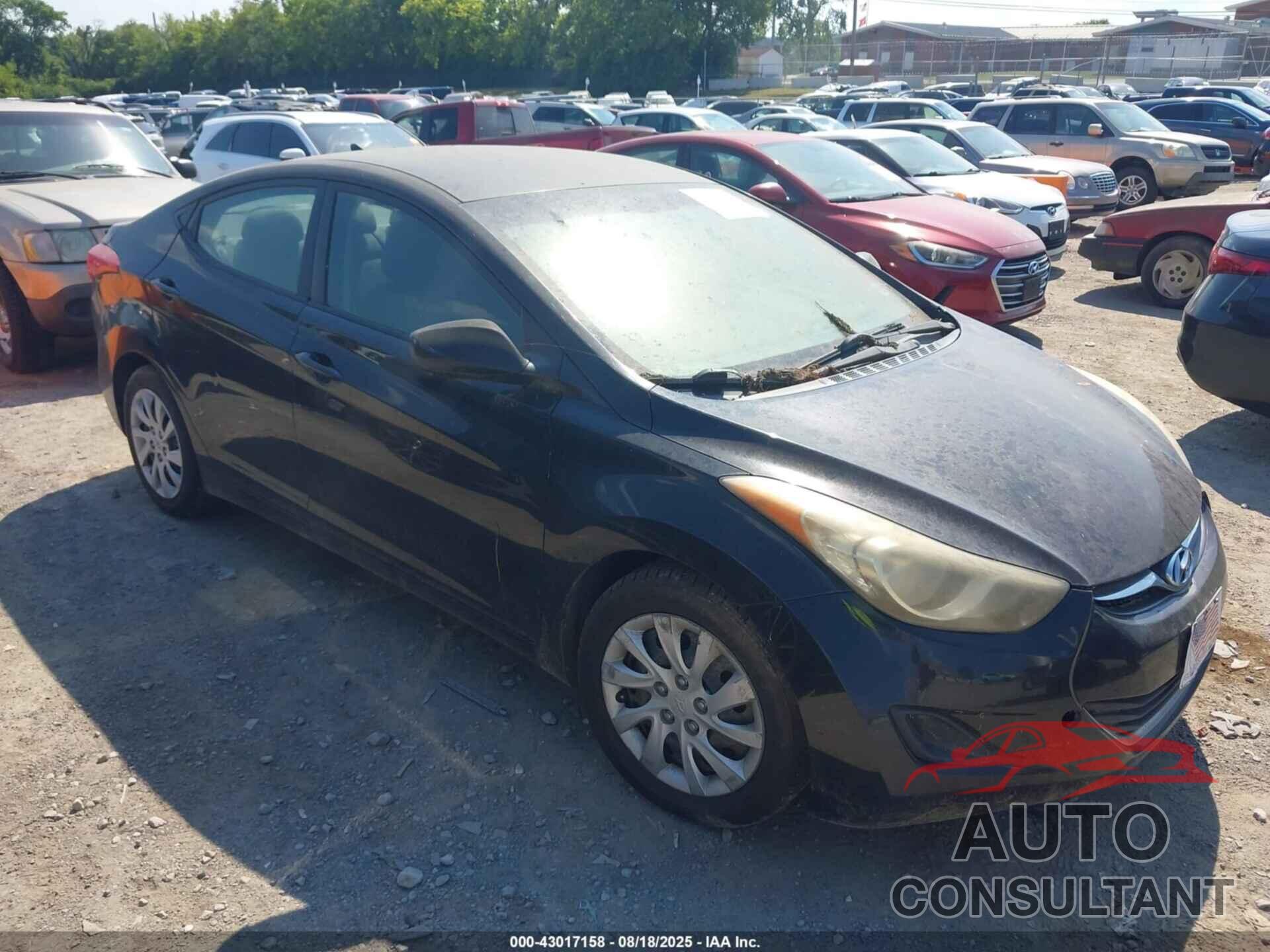 HYUNDAI ELANTRA 2011 - 5NPDH4AE7BH045941