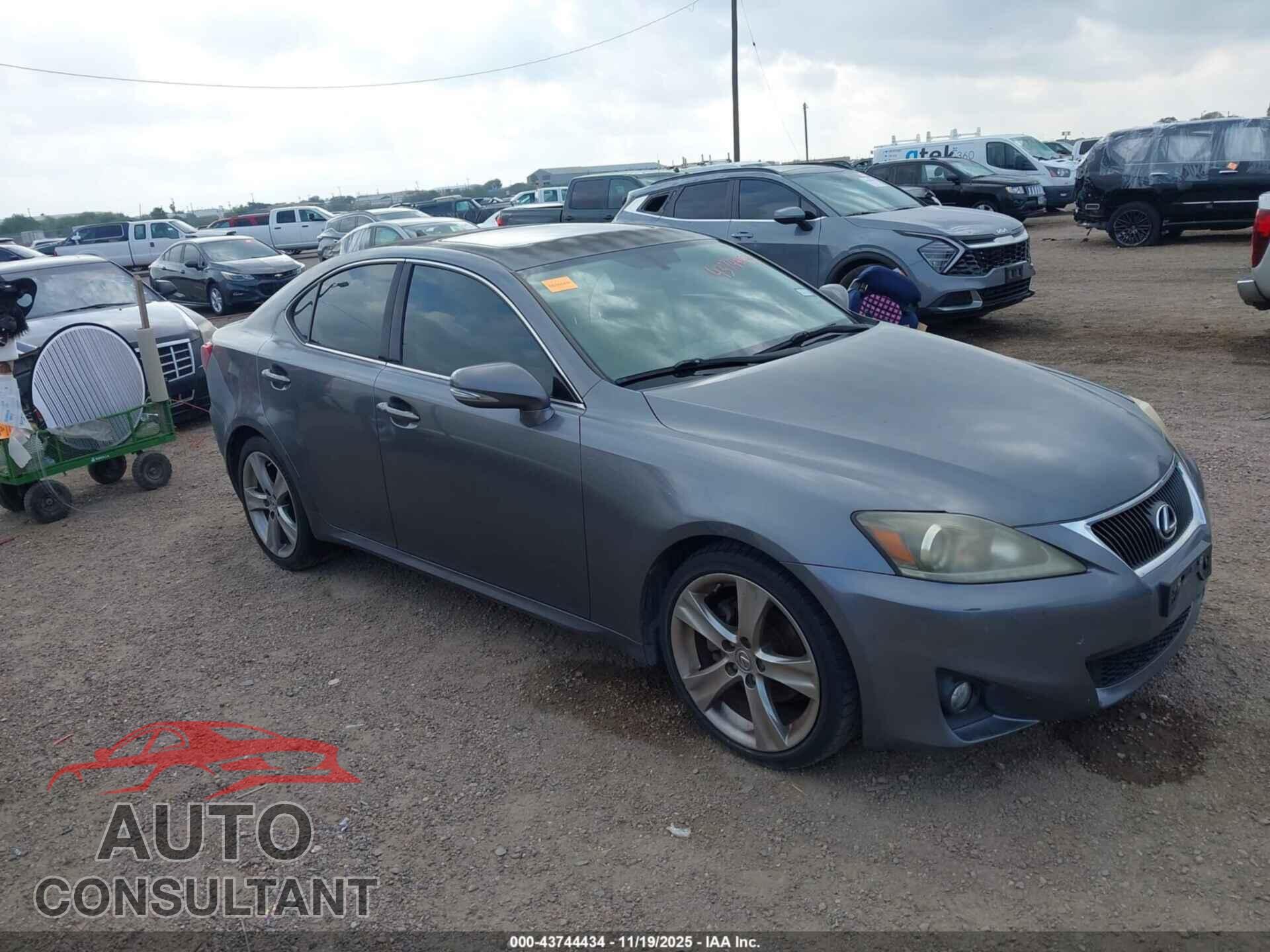 LEXUS IS 250 2012 - JTHBF5C26C5169012