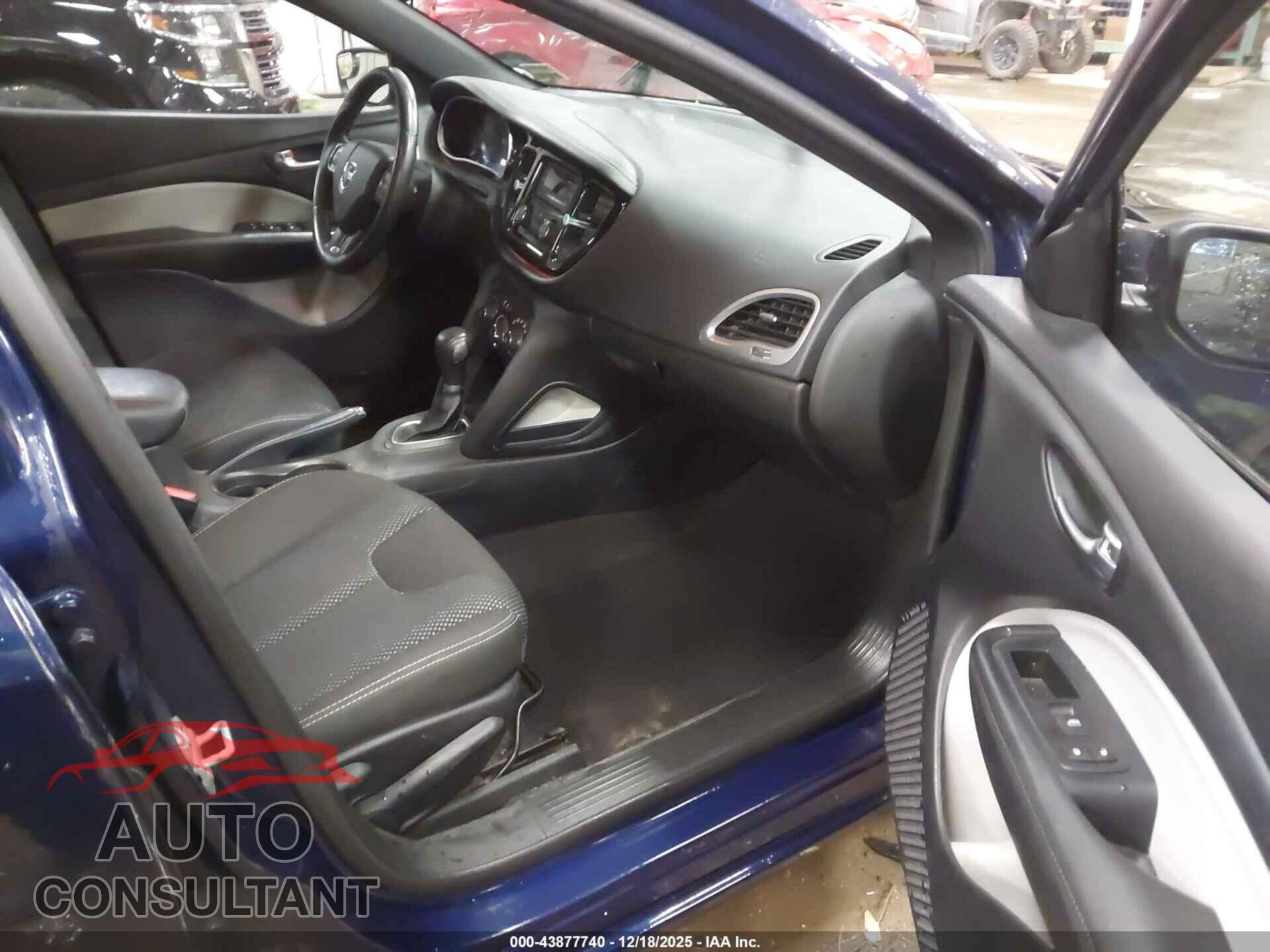 DODGE DART 2015 - 1C3CDFBBXFD403847