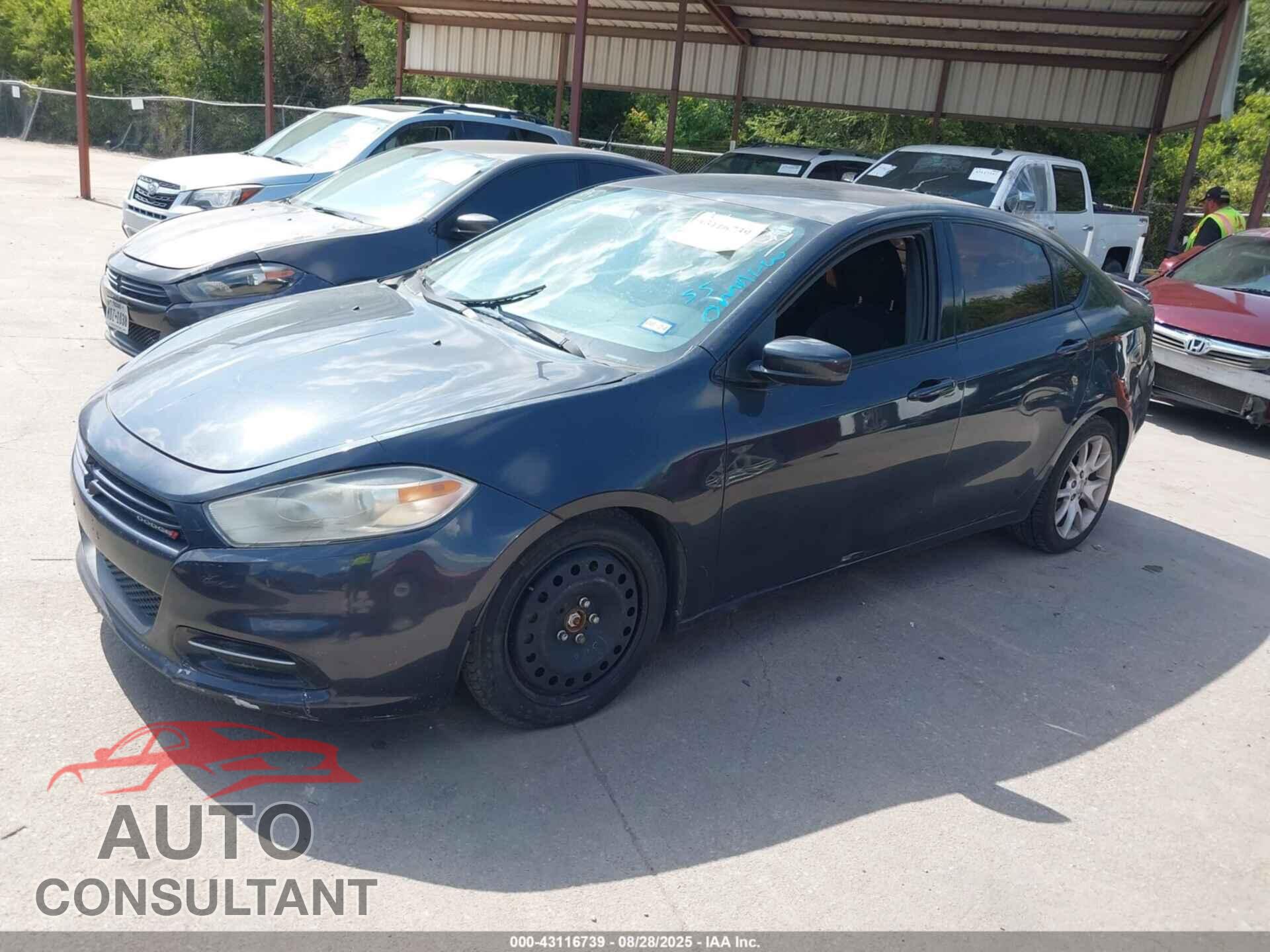 DODGE DART 2013 - 1C3CDFBA4DD185084
