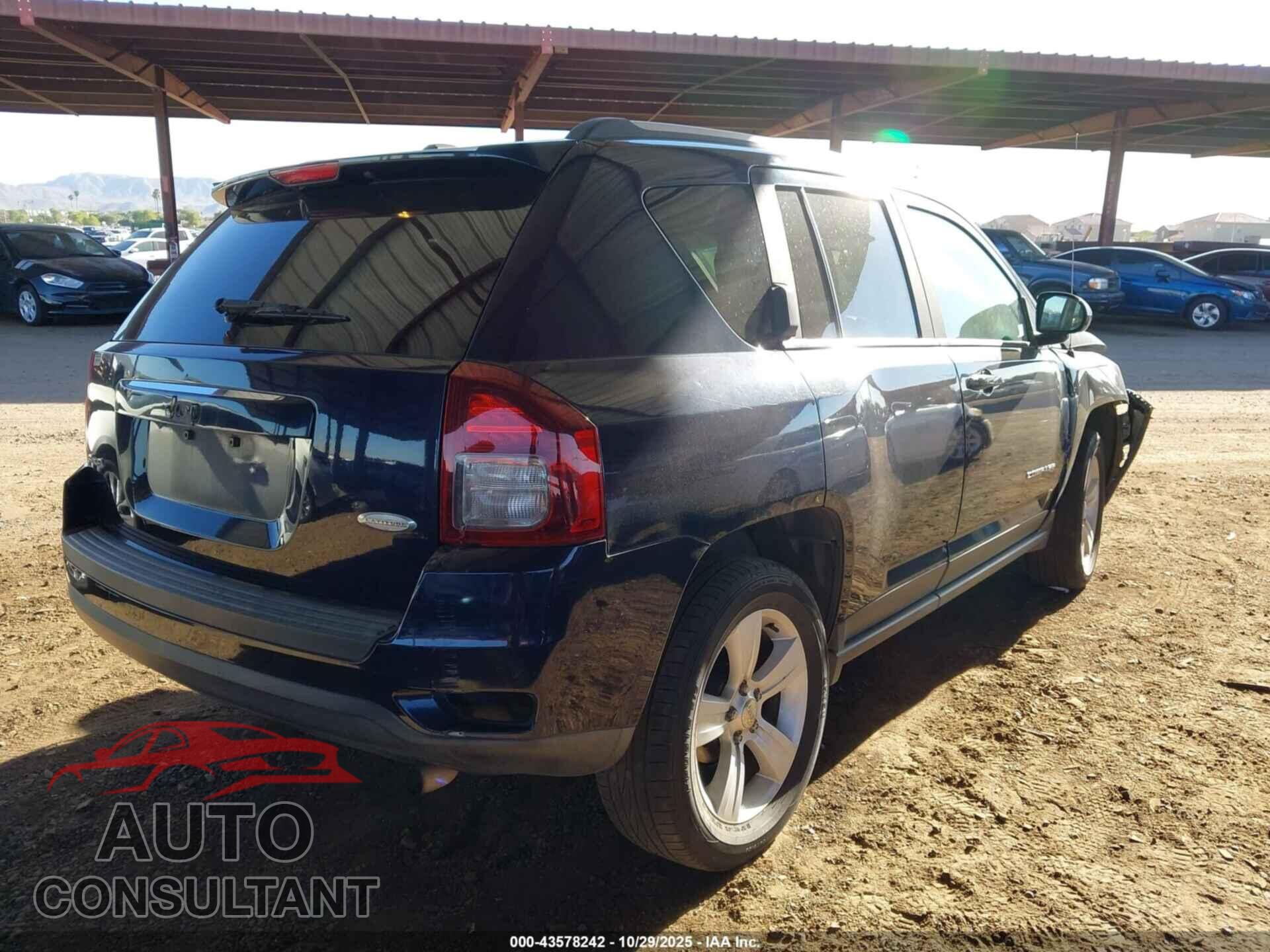 JEEP COMPASS 2017 - 1C4NJDEB3HD105334