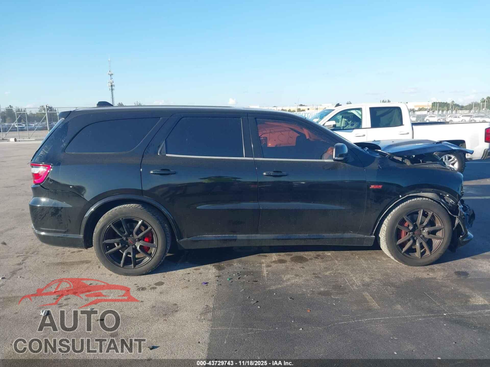 DODGE DURANGO 2018 - 1C4SDJGJXJC176183