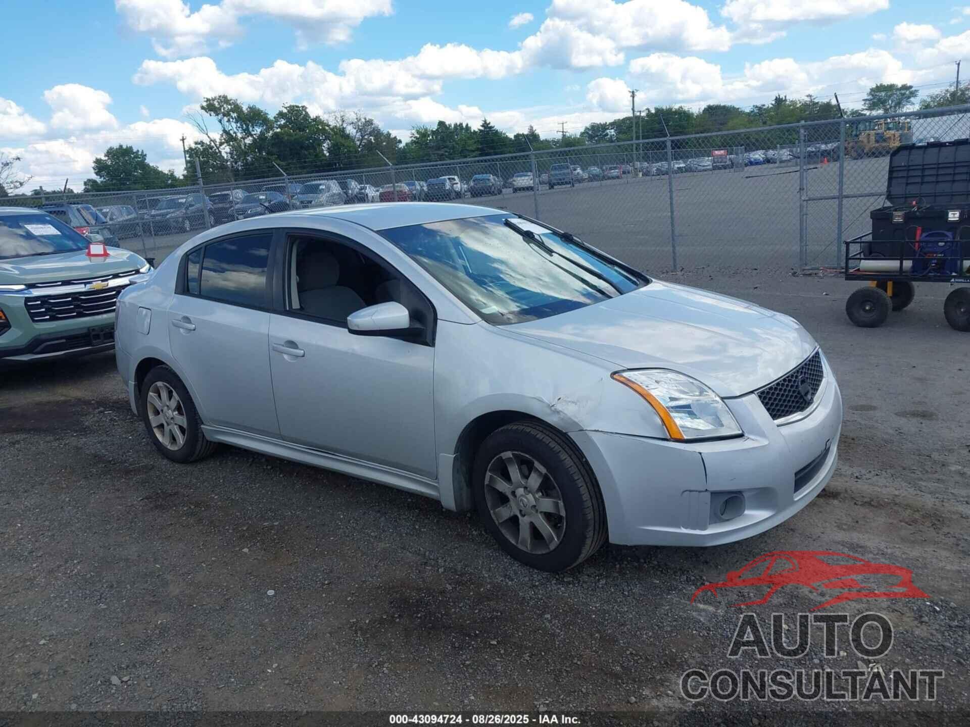 NISSAN SENTRA 2012 - 3N1AB6AP6CL785891