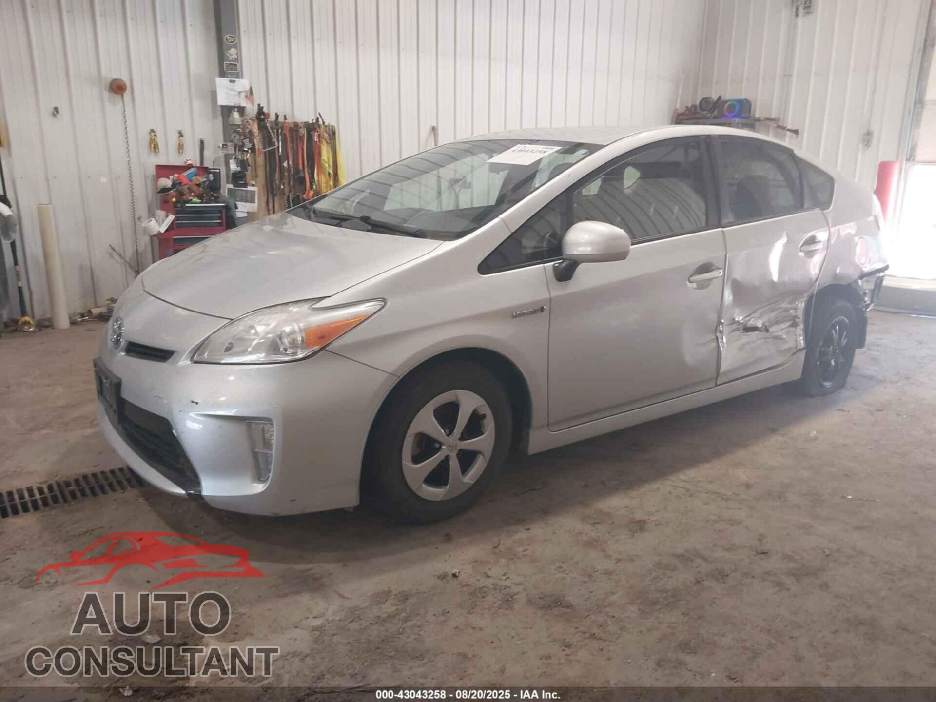TOYOTA PRIUS 2012 - JTDKN3DU4C1529121