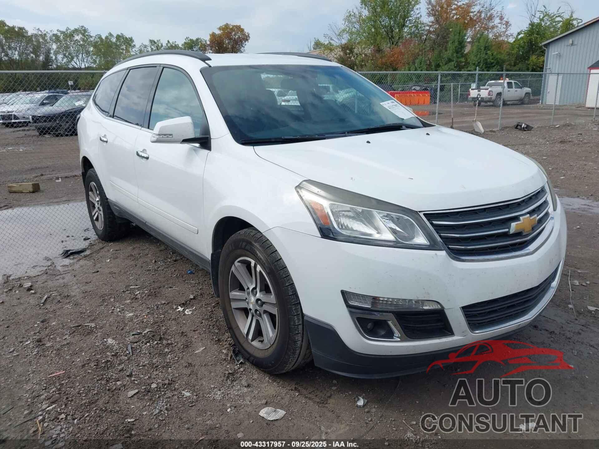 CHEVROLET TRAVERSE 2016 - 1GNKRHKD6GJ308346