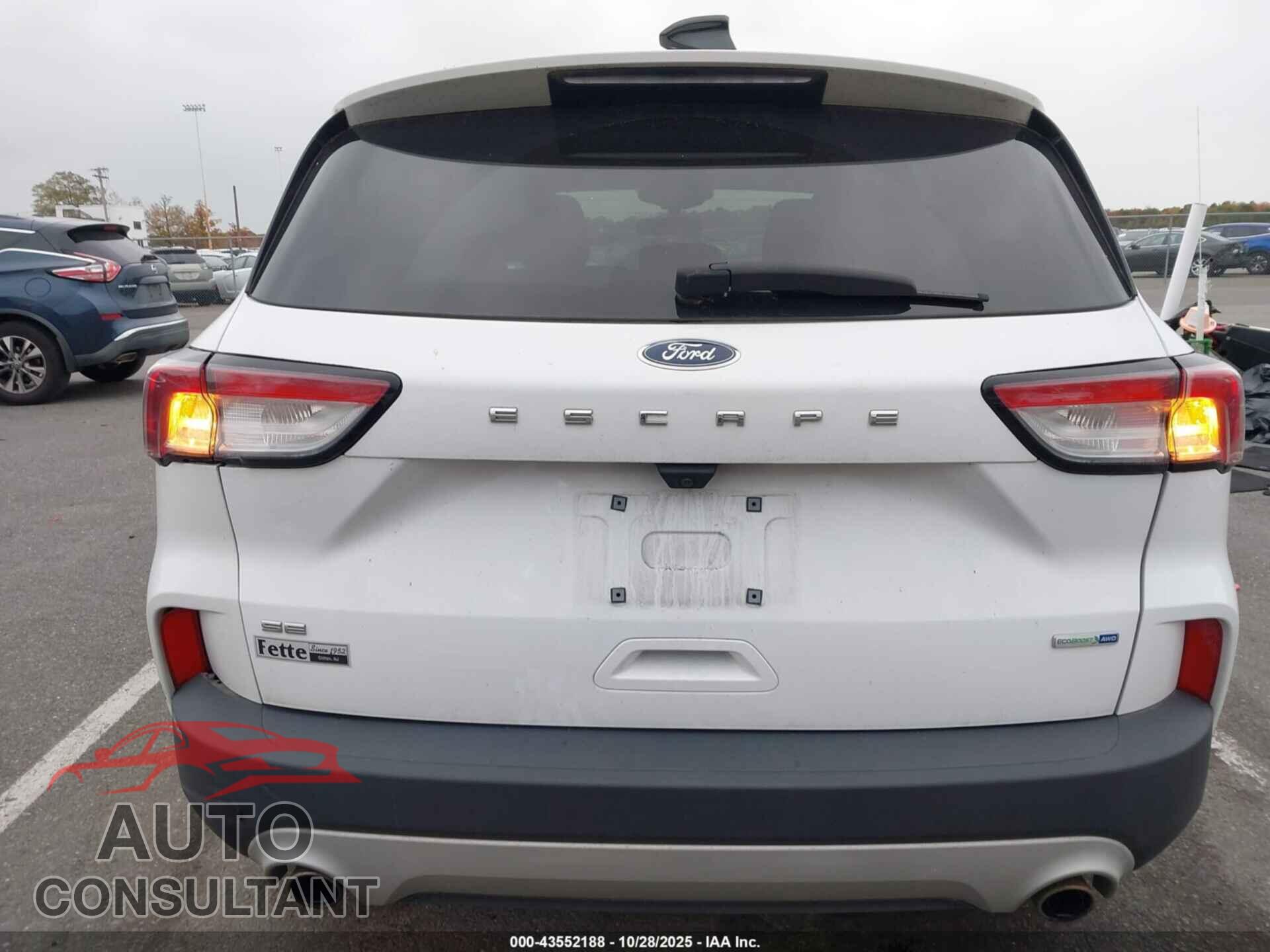 FORD ESCAPE 2020 - 1FMCU9G65LUA19989