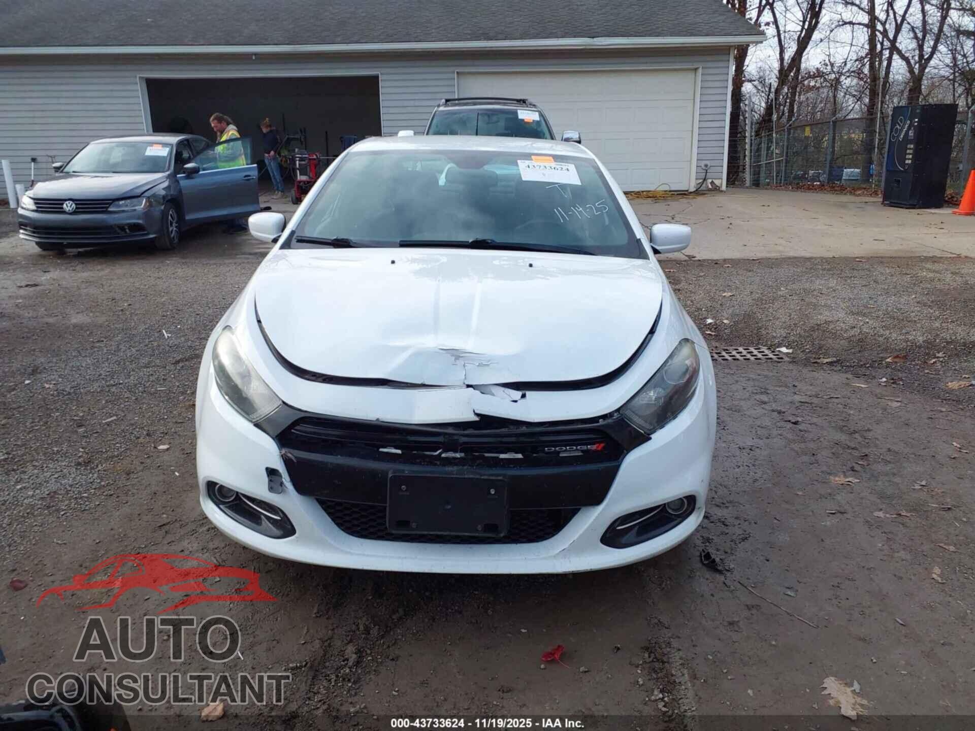 DODGE DART 2015 - 1C3CDFBB9FD141464