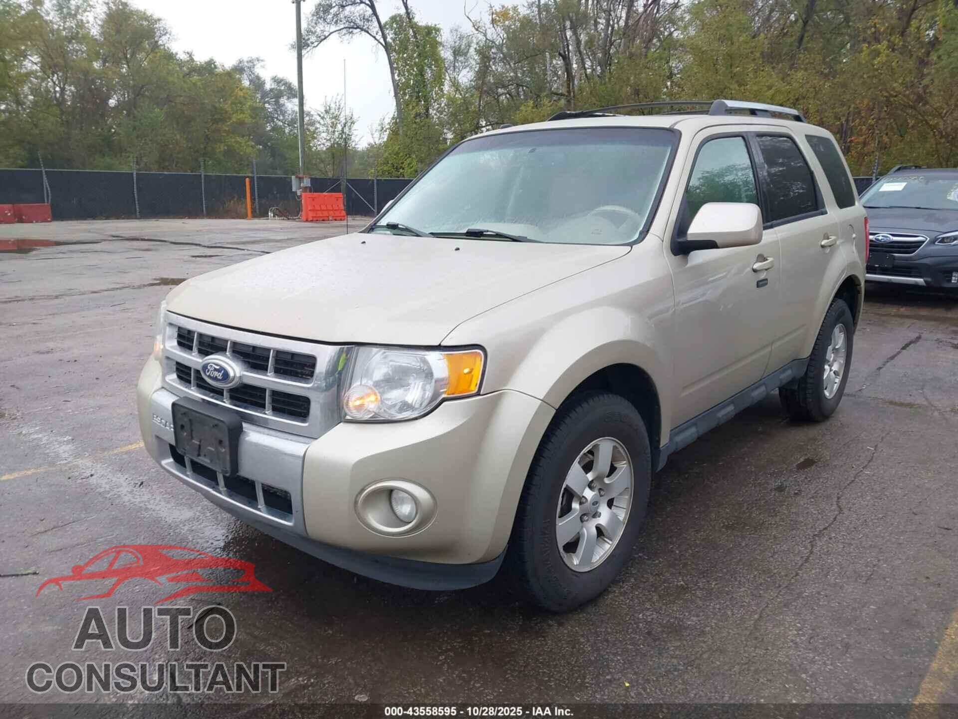 FORD ESCAPE 2011 - 1FMCU0E78BKB70259
