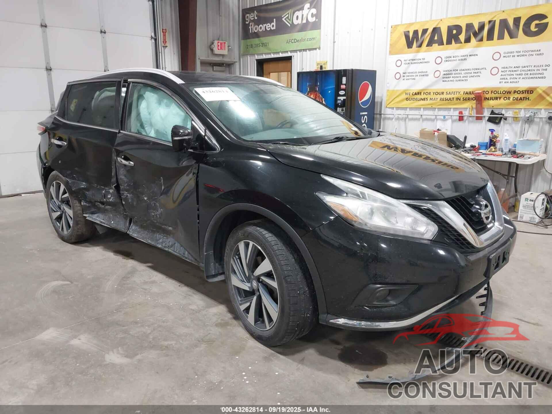 NISSAN MURANO 2015 - 5N1AZ2MH5FN270970