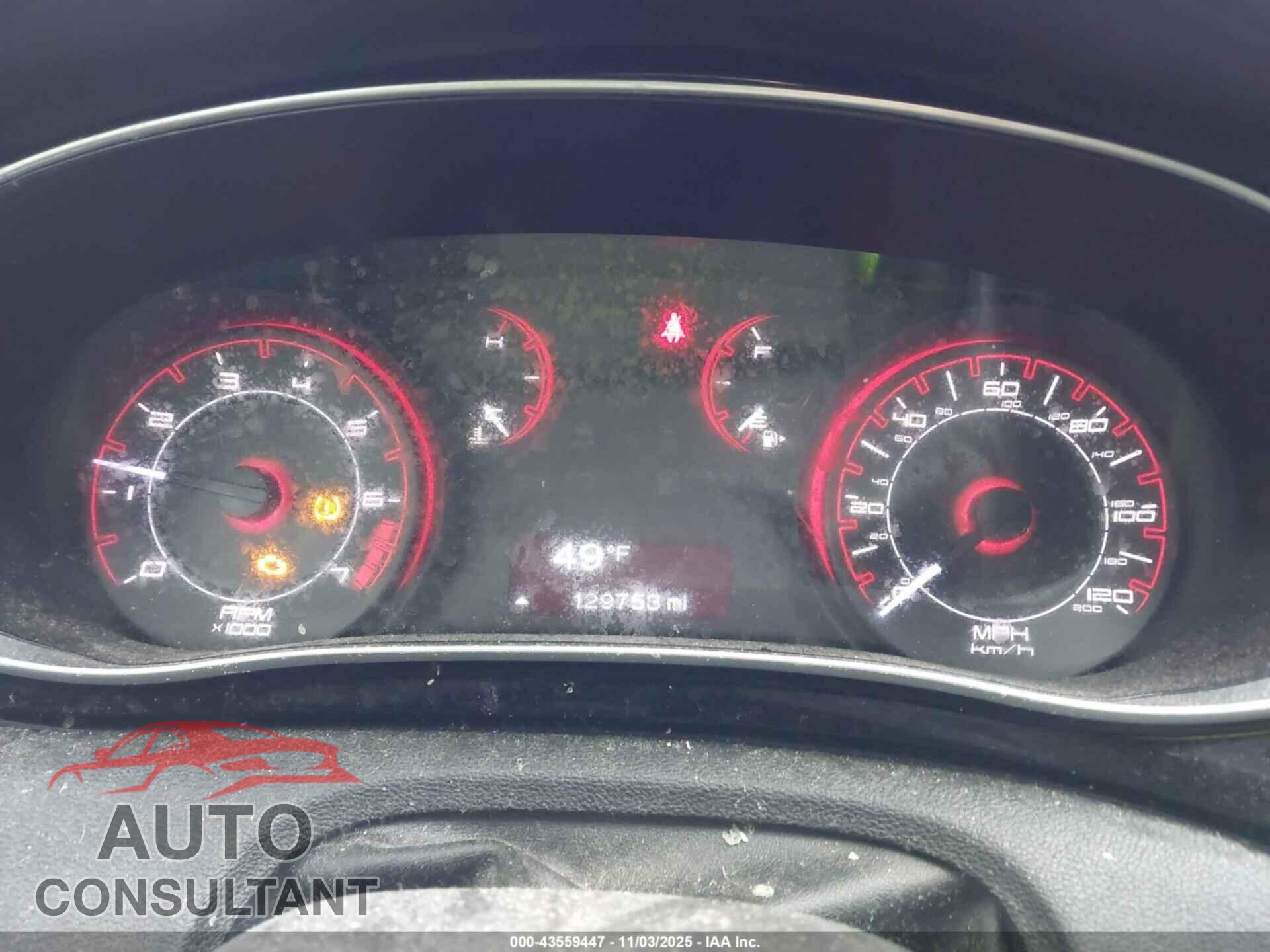 DODGE DART 2013 - 1C3CDFBA1DD307805