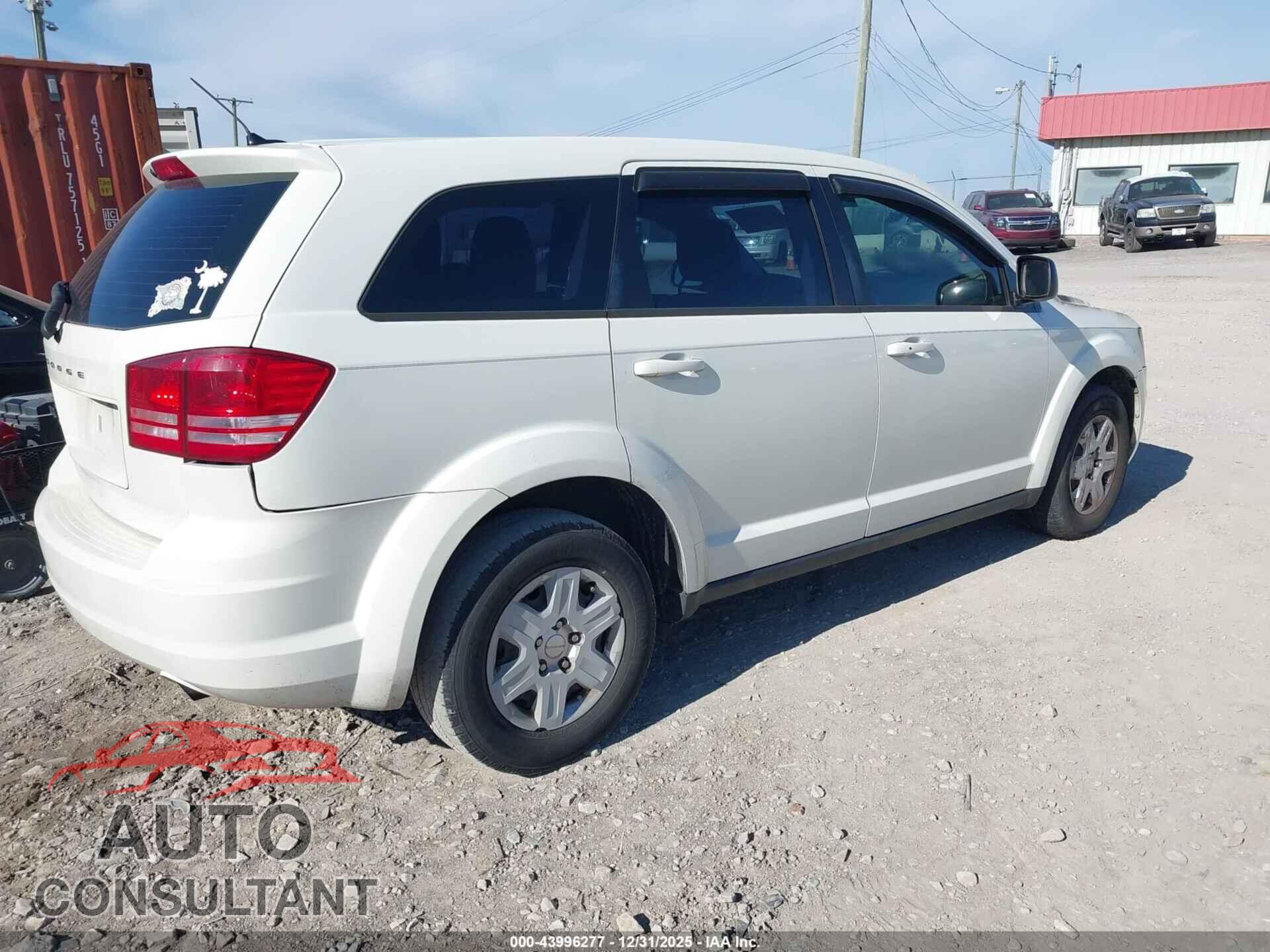 DODGE JOURNEY 2012 - 3C4PDCAB1CT199829