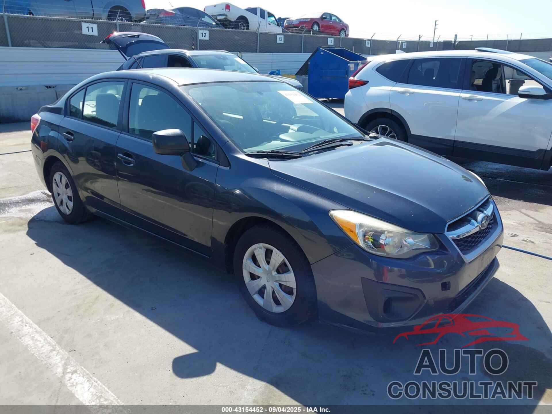 SUBARU IMPREZA 2012 - JF1GJAA62CH013638