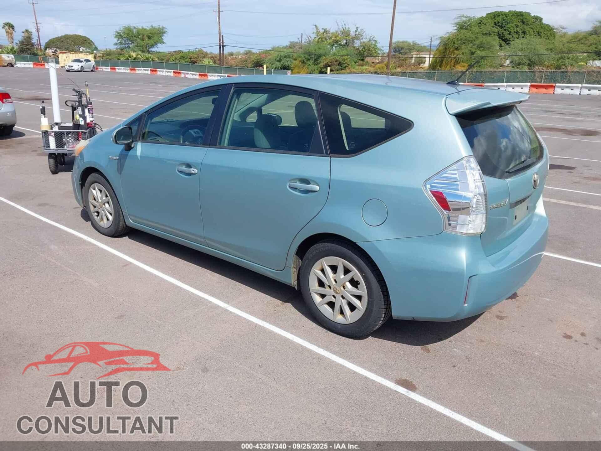 TOYOTA PRIUS V 2014 - JTDZN3EUXE3308014