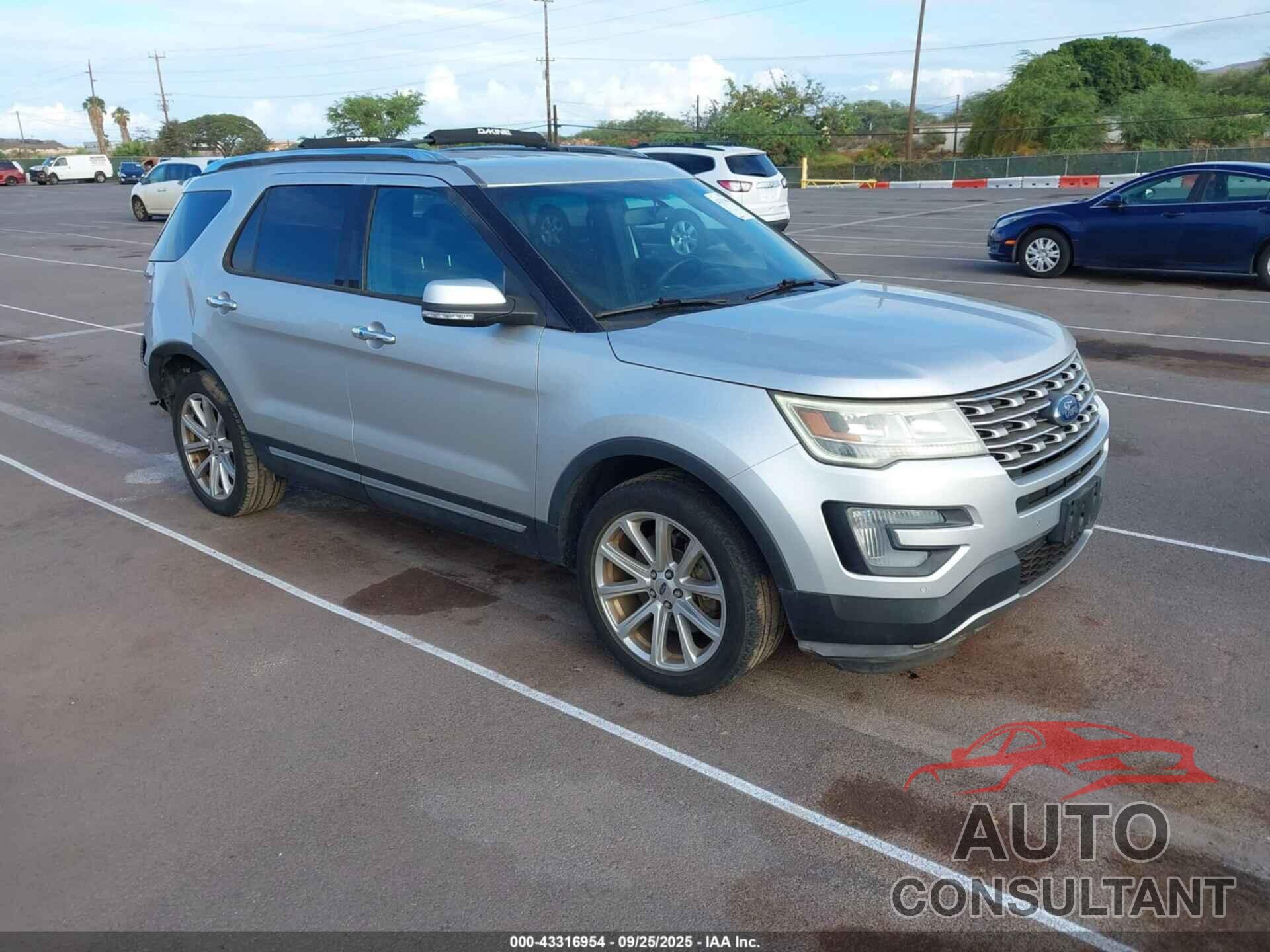 FORD EXPLORER 2017 - 1FM5K7FH6HGA70509