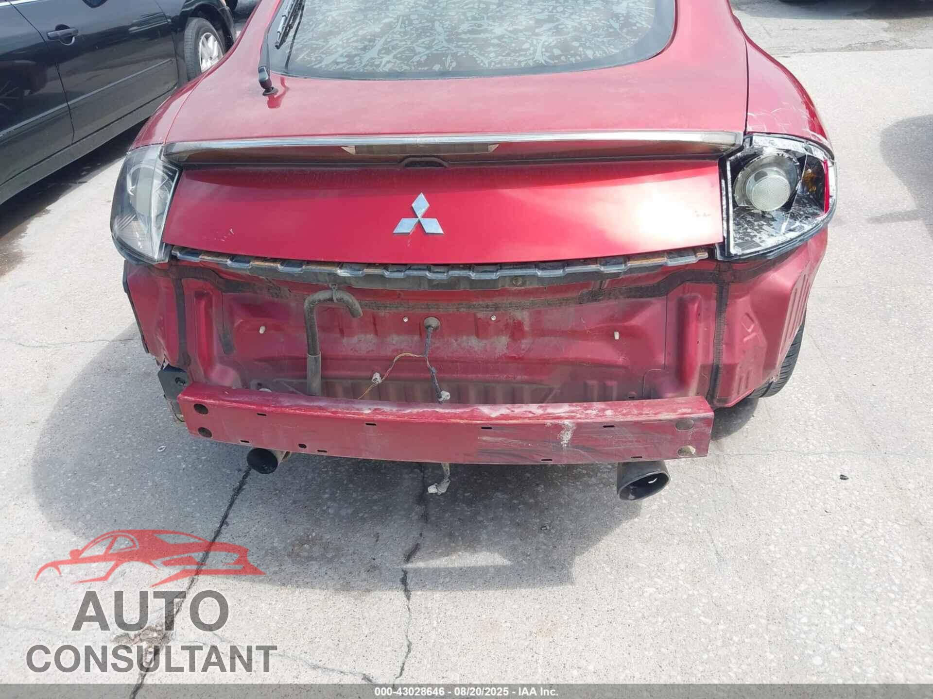MITSUBISHI ECLIPSE 2011 - 4A31K5DF0BE011531